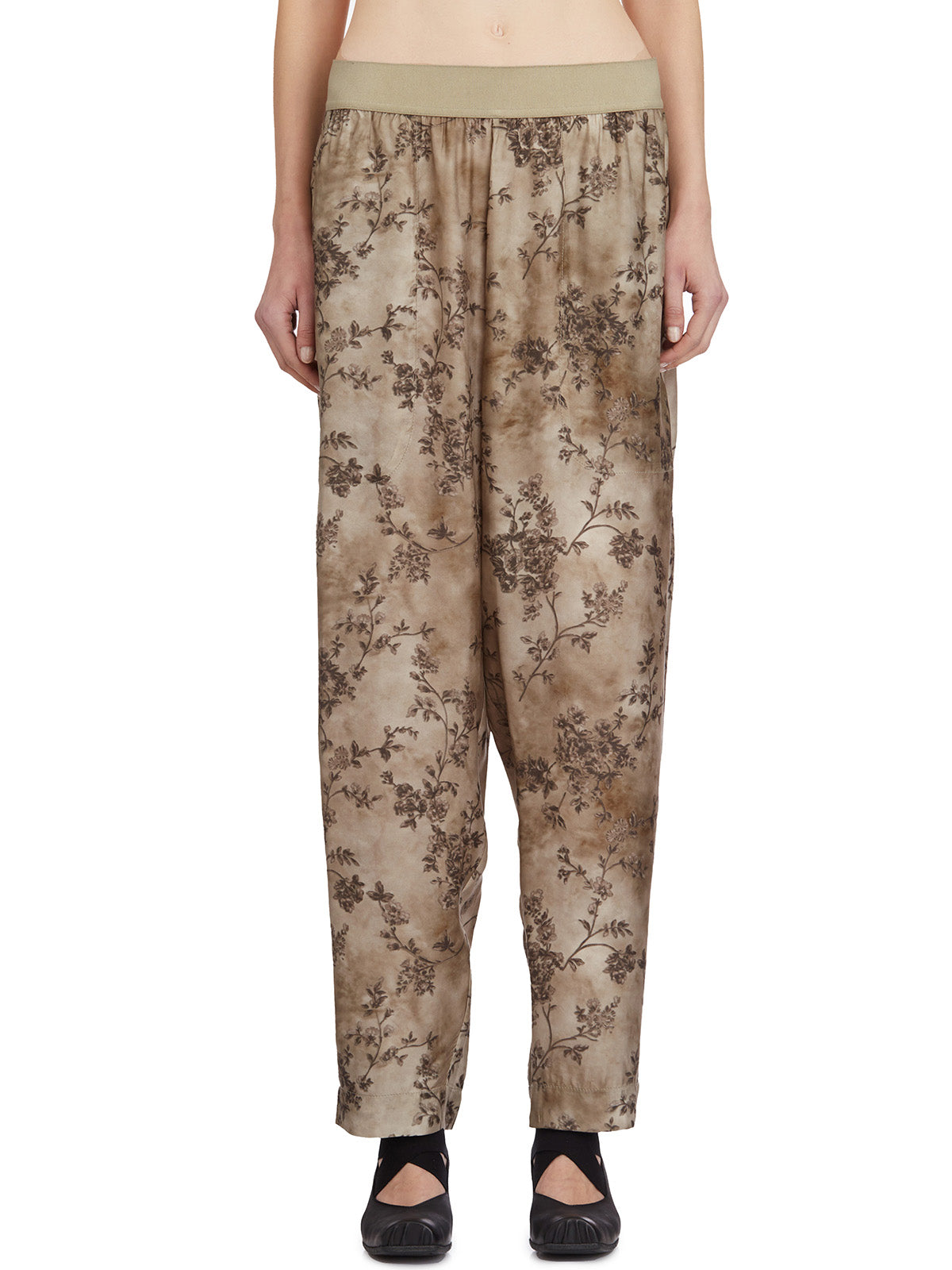 UMA WANG Palmer Trousers - Soft Fit with Elasticated Waist (Size S)