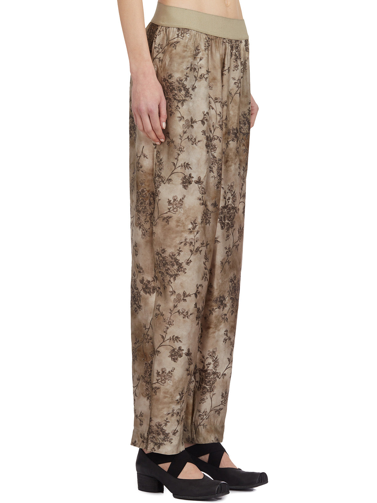 UMA WANG Palmer Trousers - Soft Fit with Elasticated Waist (Size S)