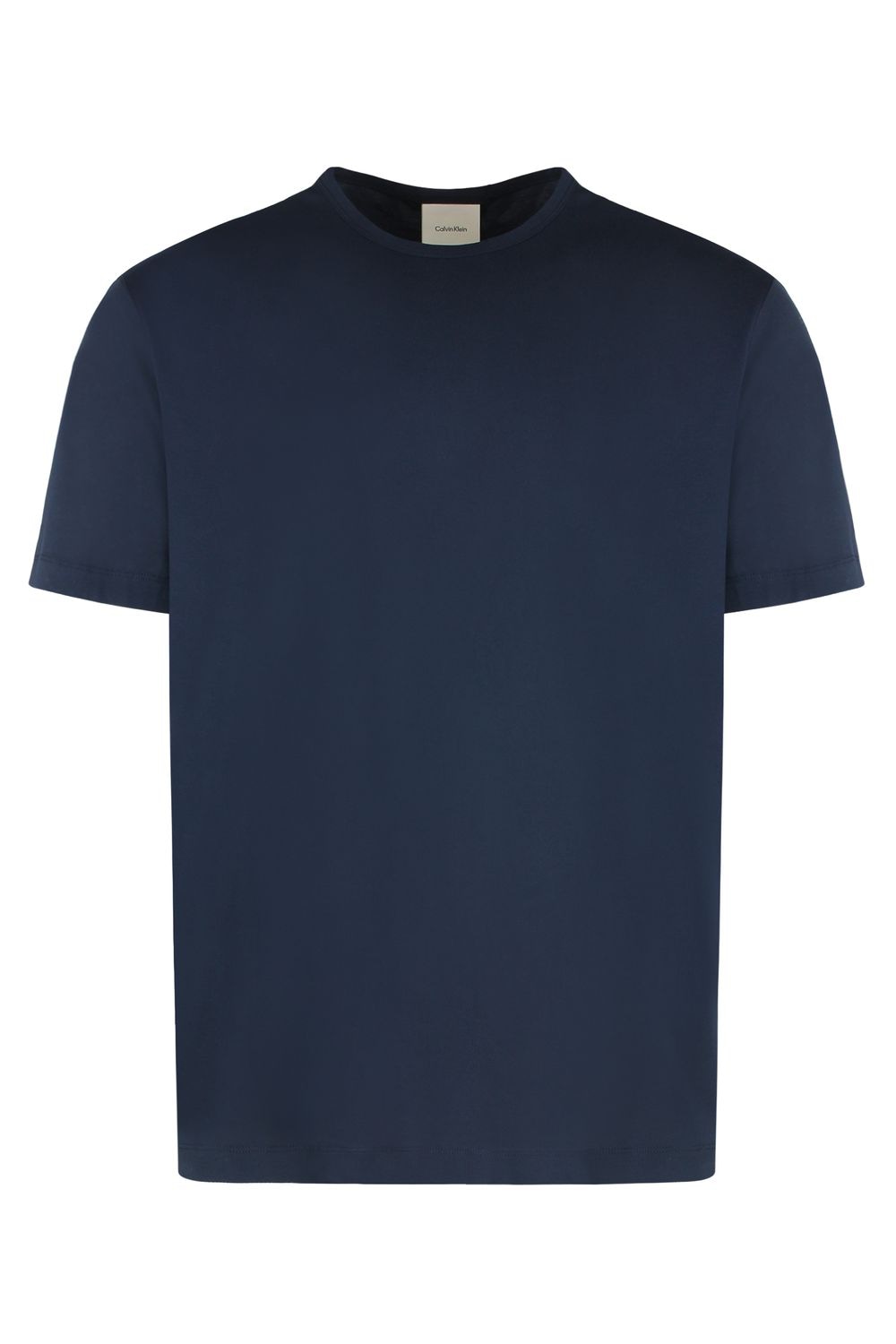 CALVIN KLEIN Embroidered Cotton Crew-Neck T-Shirt for Men
