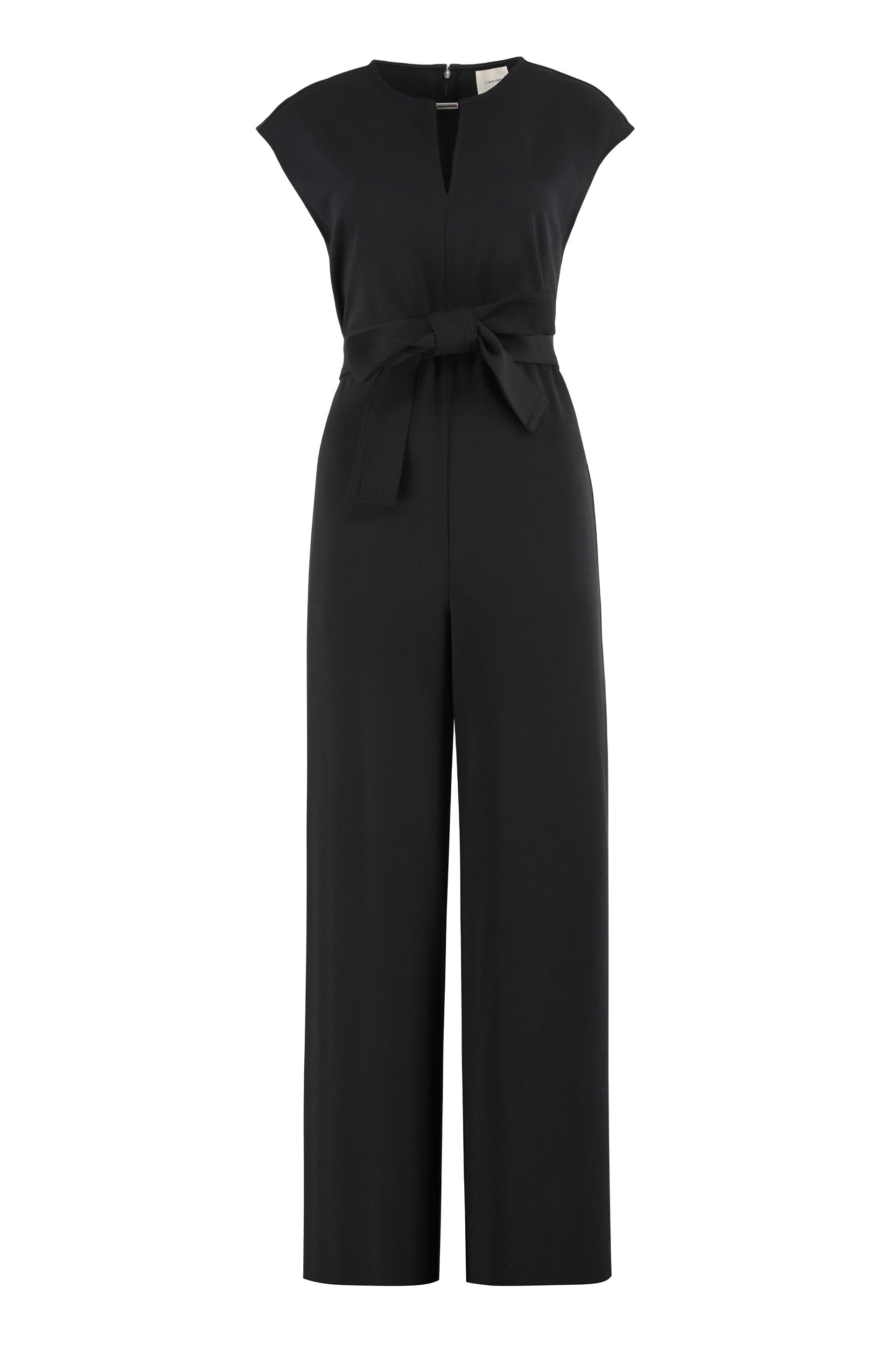 CALVIN KLEIN Elegant Women's Stretchy Knit Jumpsuit