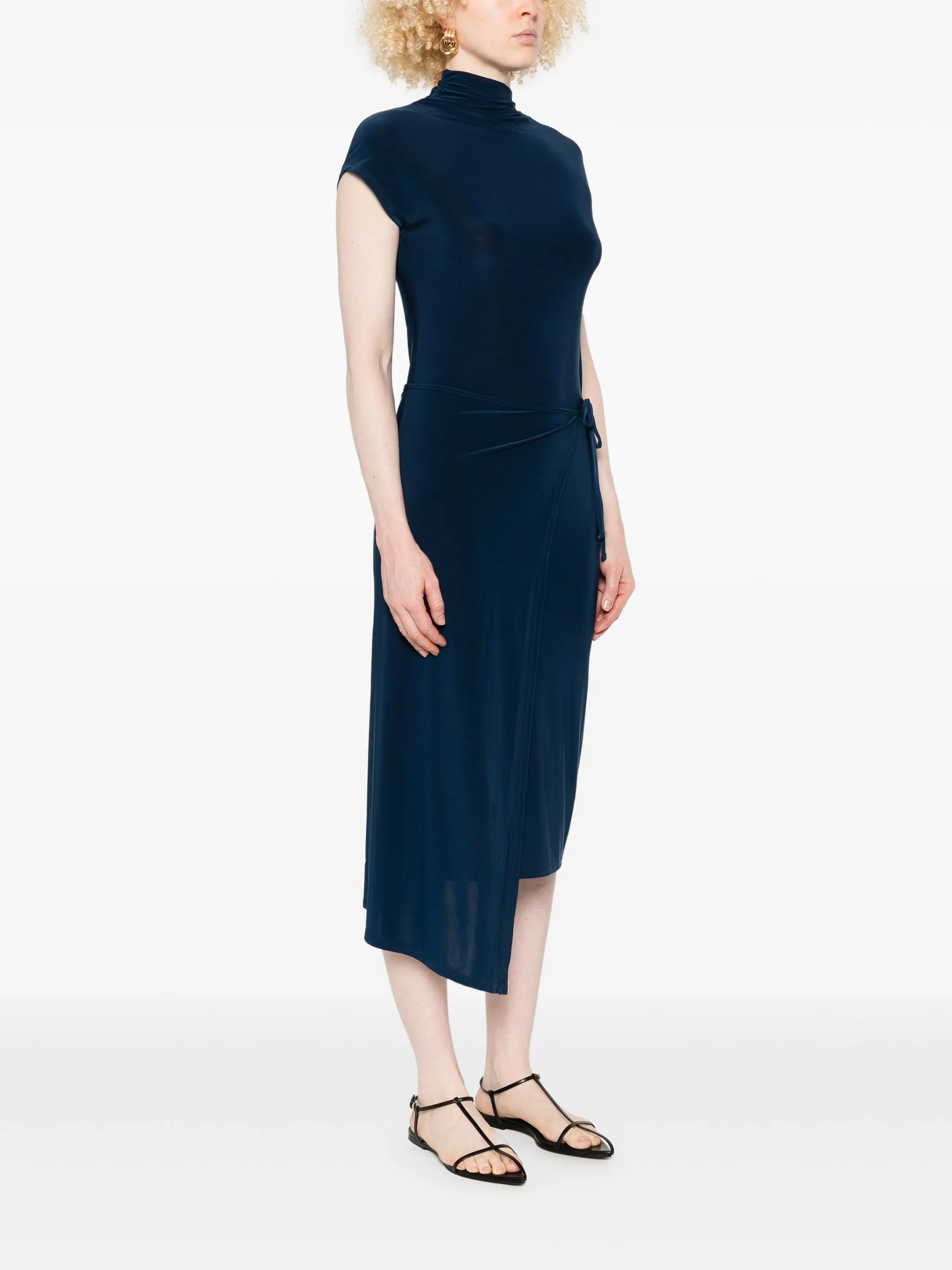 CALVIN KLEIN Body Wrap Midi Dress for Women