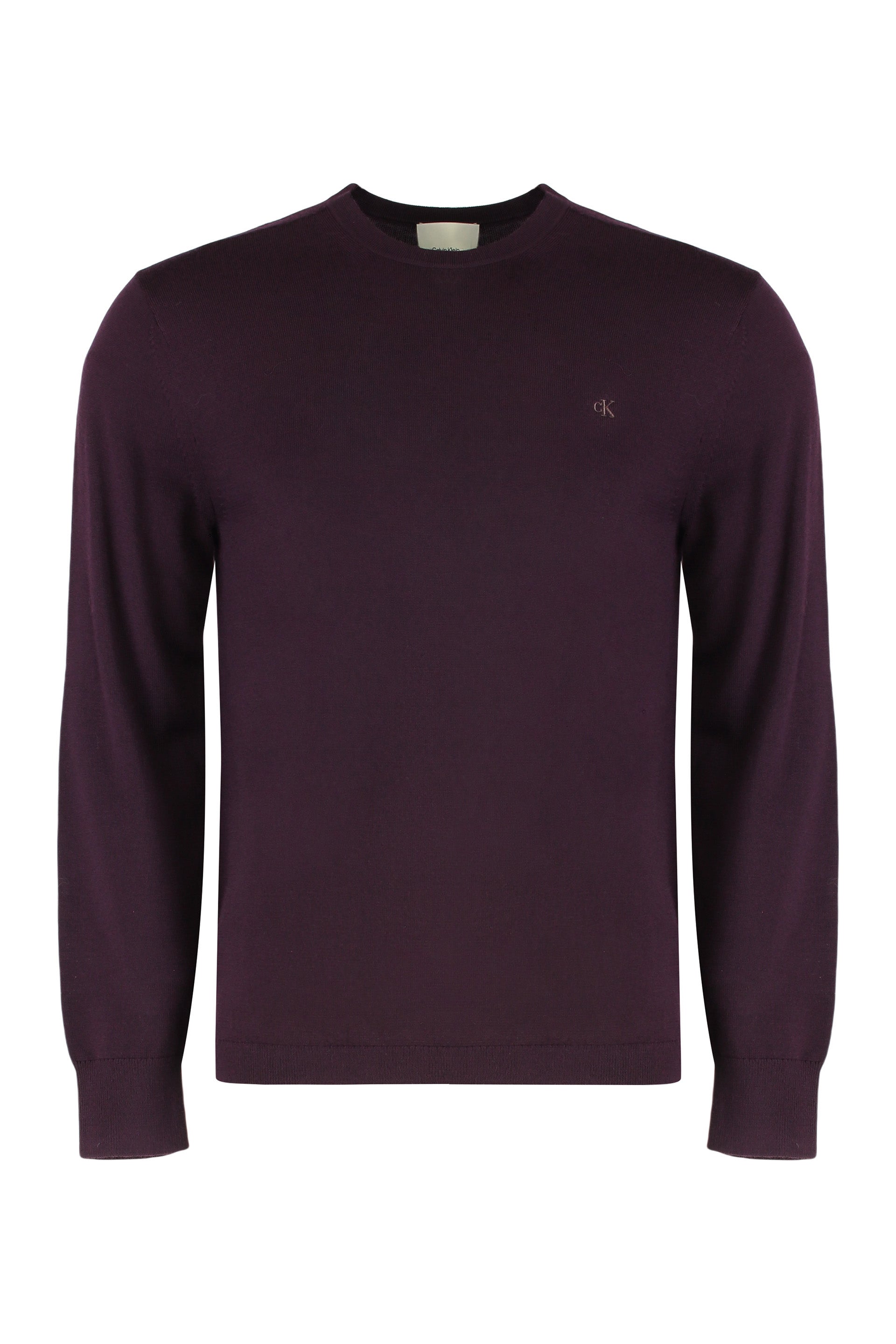 CALVIN KLEIN Merino Wool Crew Neck Sweater