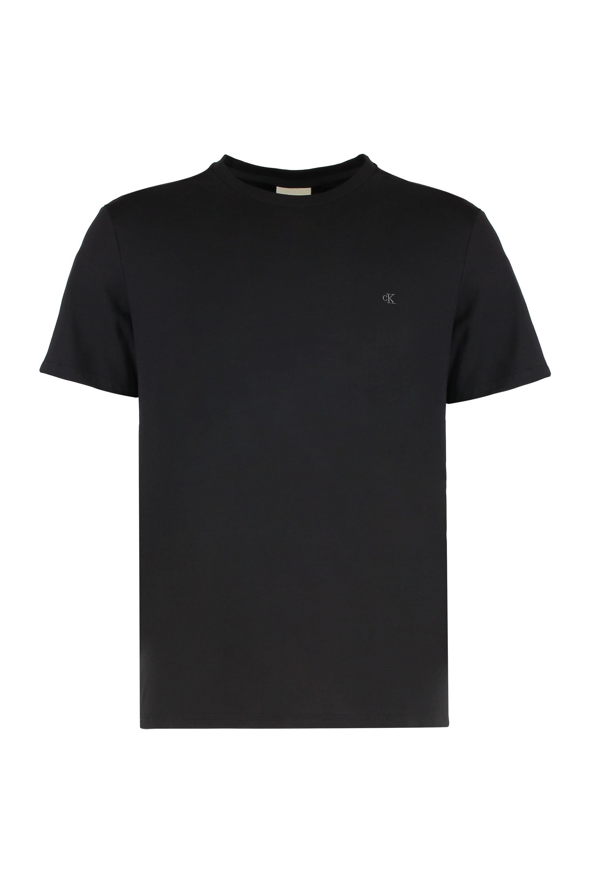 CALVIN KLEIN Crew Neck Cotton T-Shirt for Men - FW25 Collection