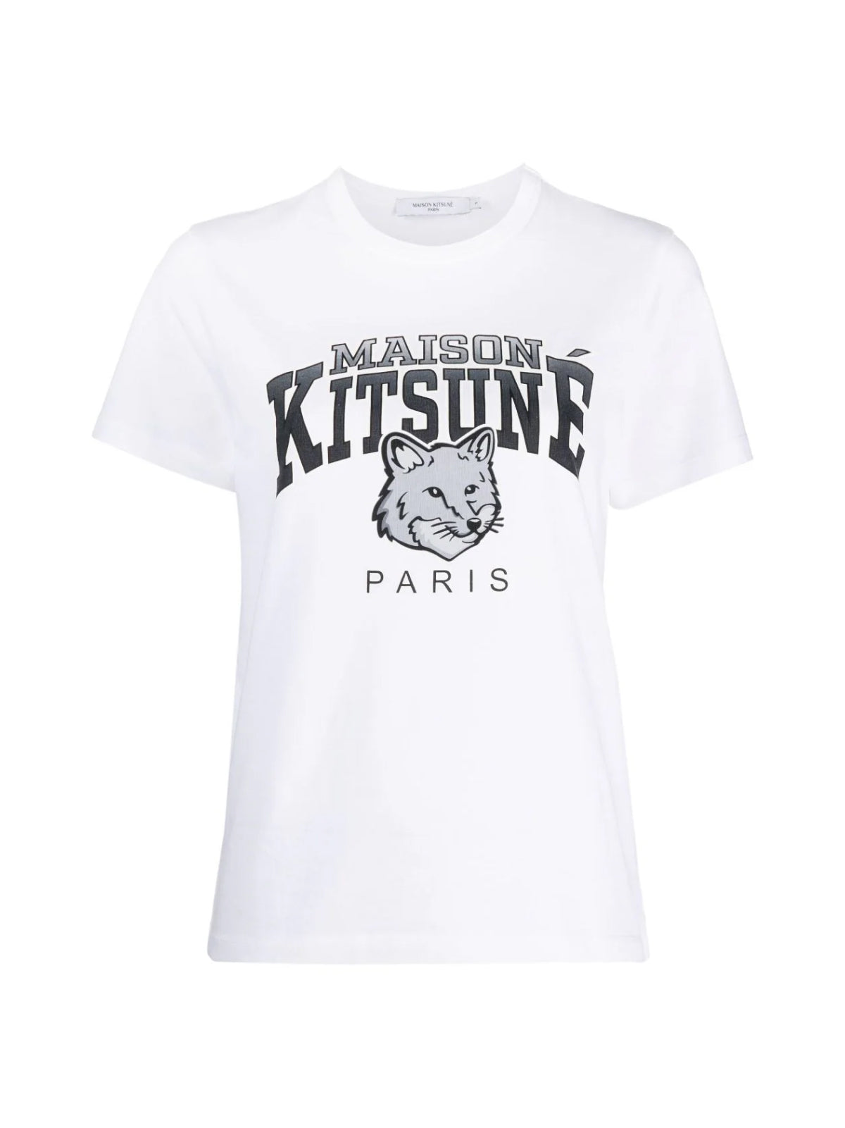 MAISON KITSUNÉ Campus Fox Logo T-Shirt - Women's Short Sleeve