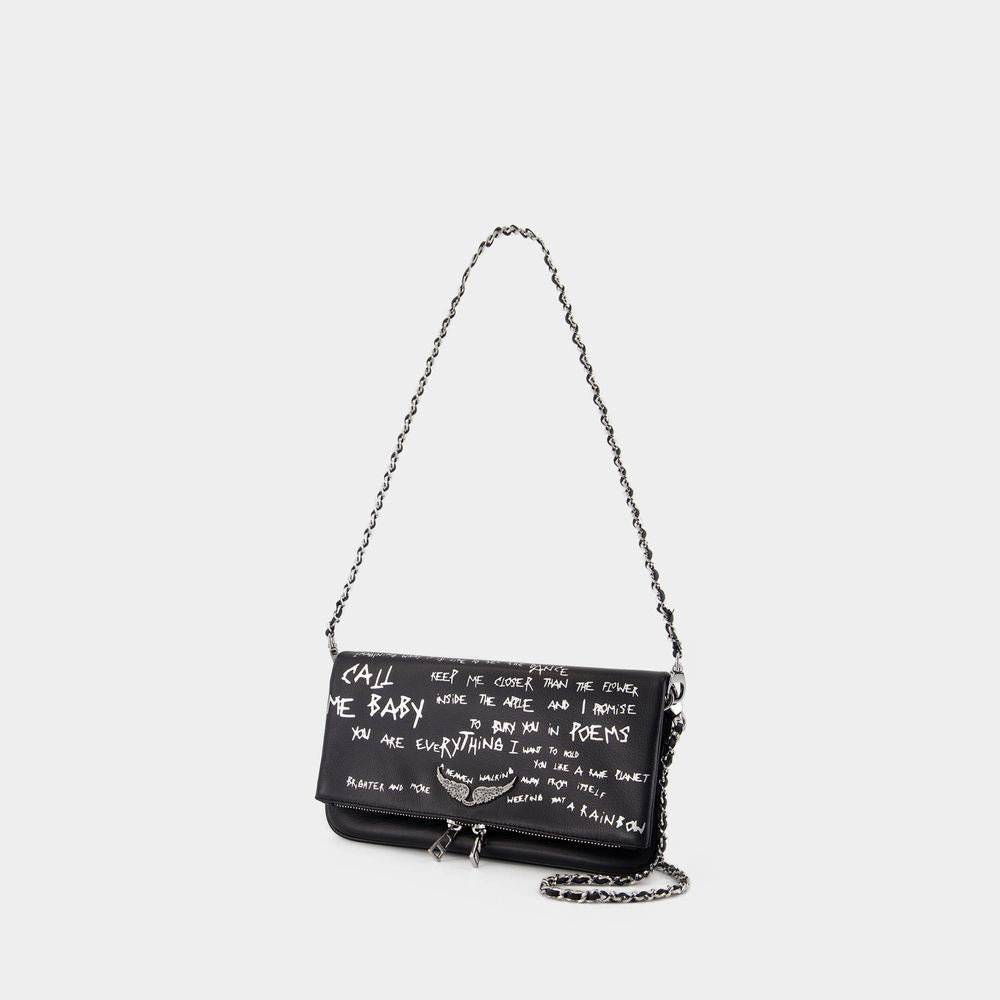 ZADIG&VOLTAIRE Rock Graffiti Mini Crossbody Bag