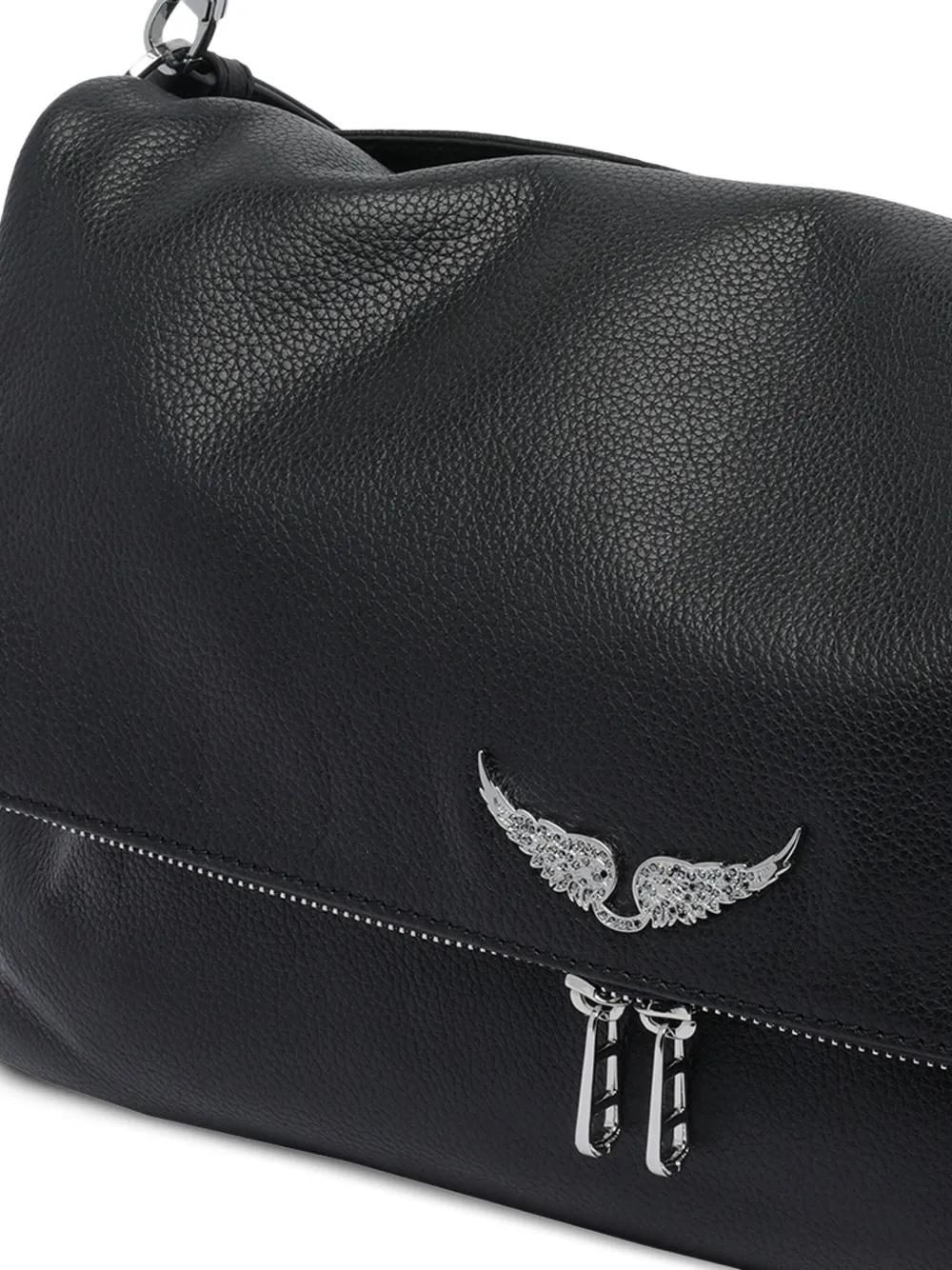 ZADIG&VOLTAIRE Leather Shoulder Handbag with Chain Strap