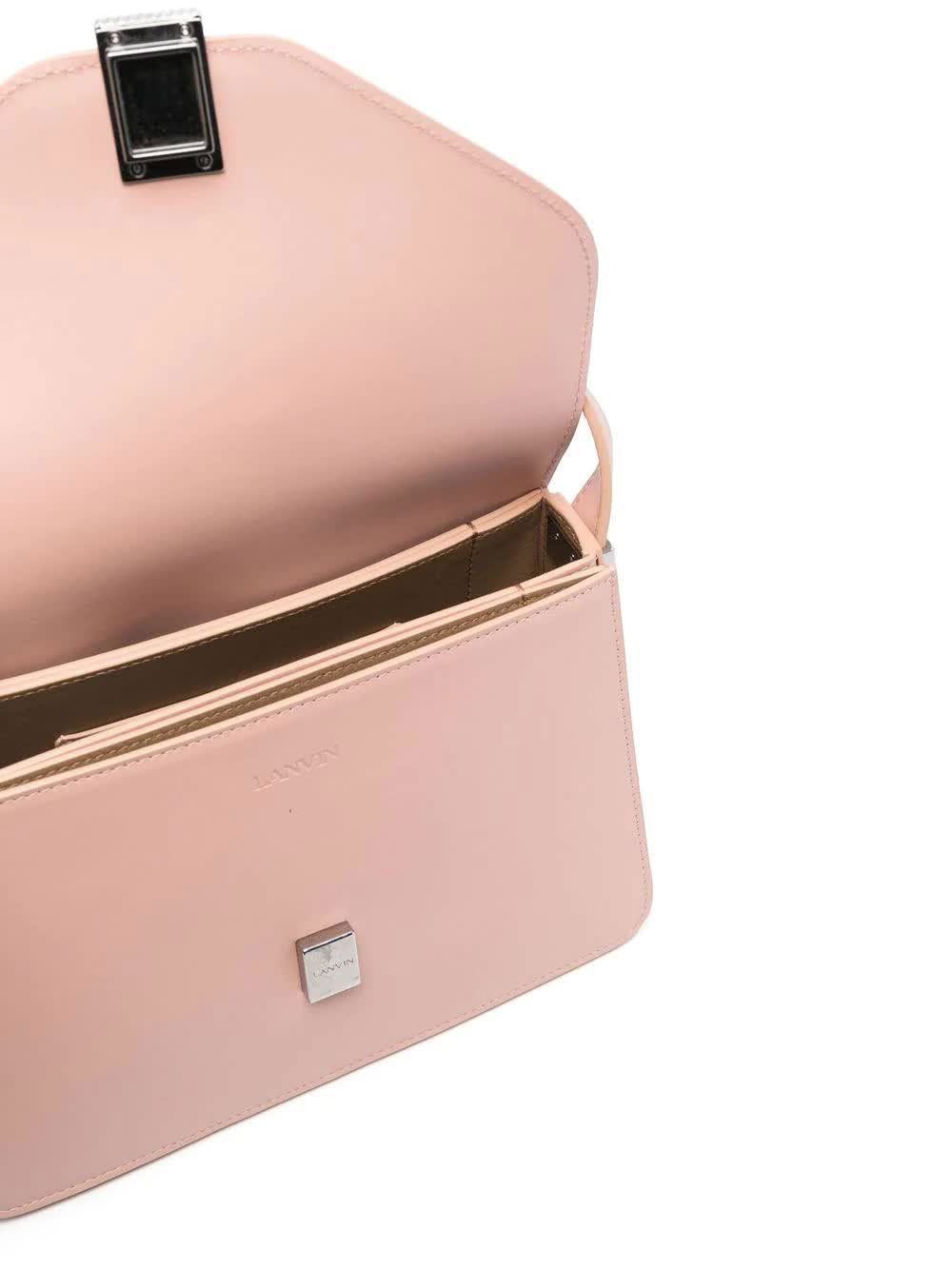 LANVIN Silk Stretch Mini Handbag