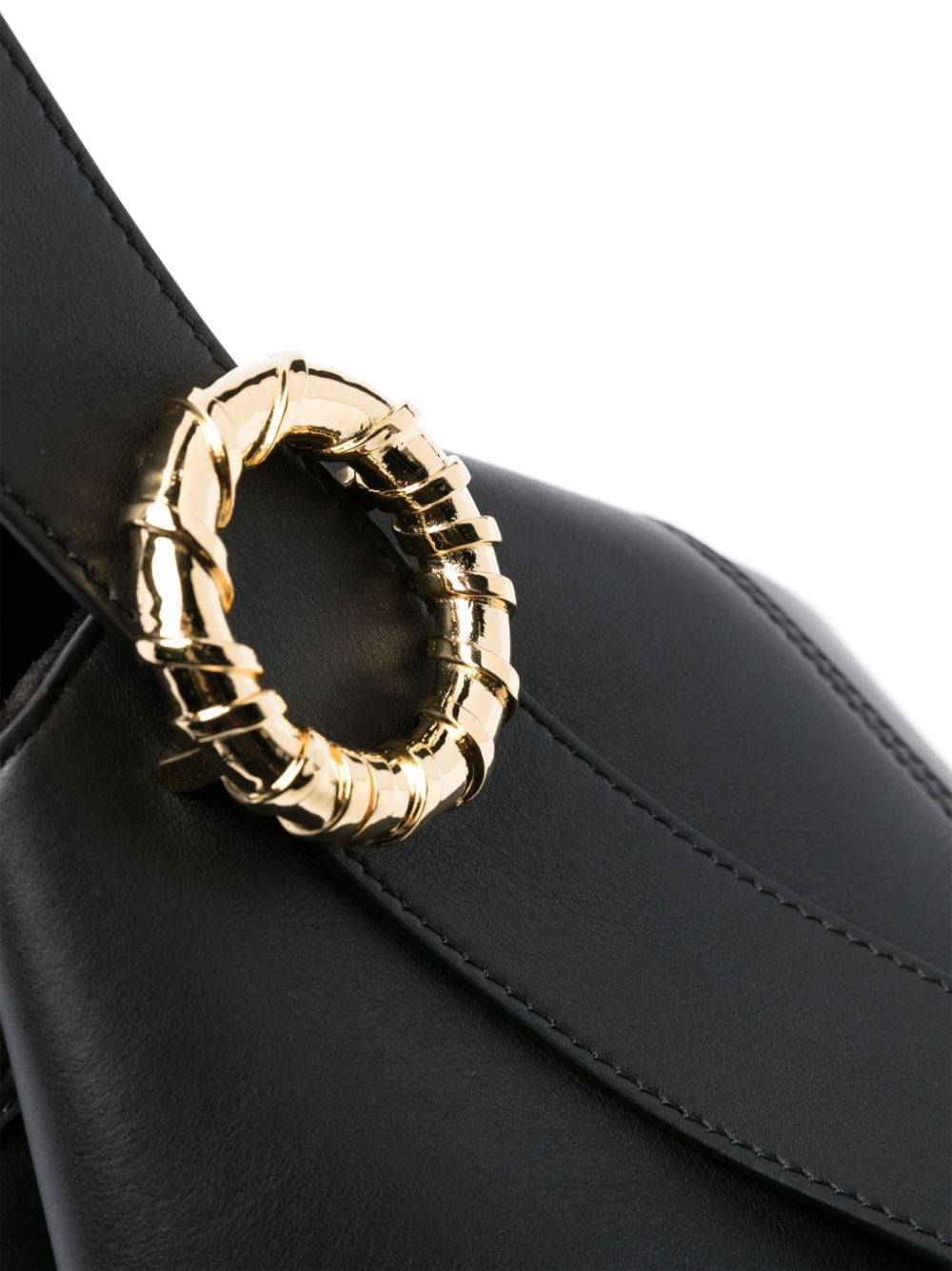 LANVIN Mini Leather Melodie Shoulder Handbag