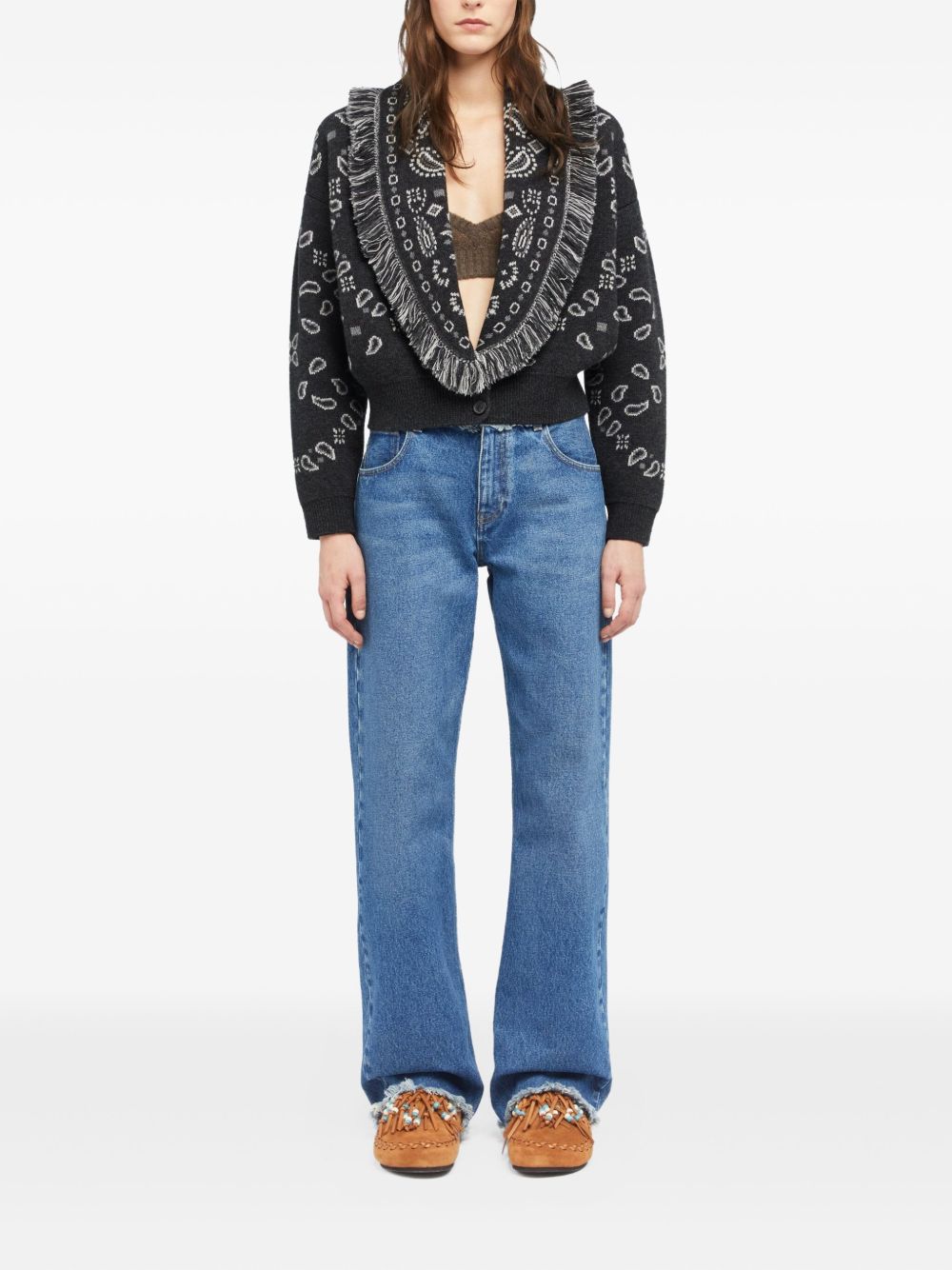 ALANUI Wool and Cashmere Cardi-Bomber