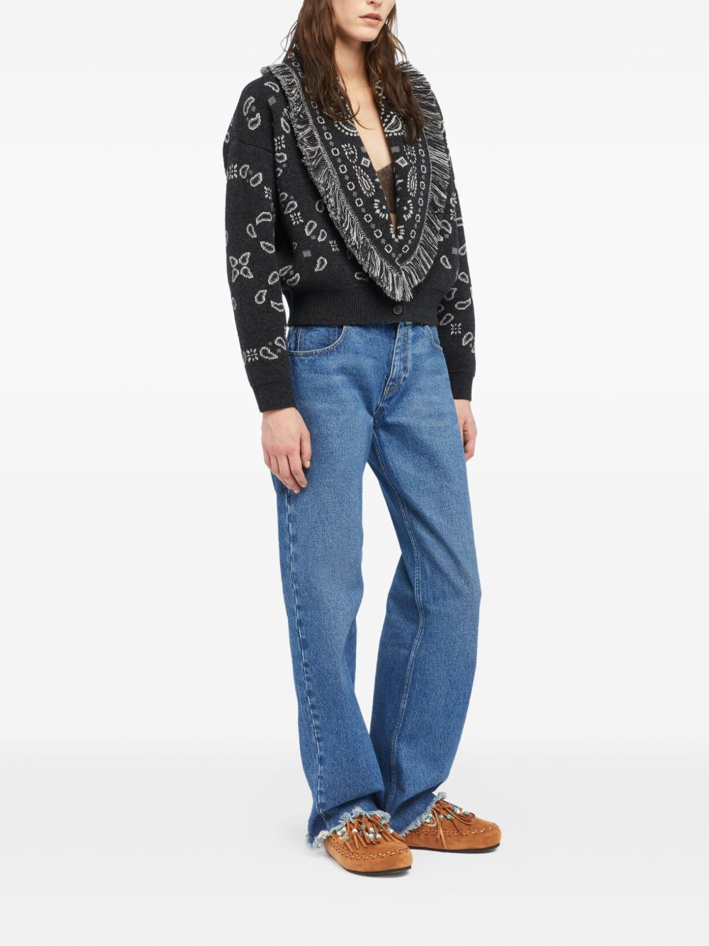ALANUI Wool and Cashmere Cardi-Bomber