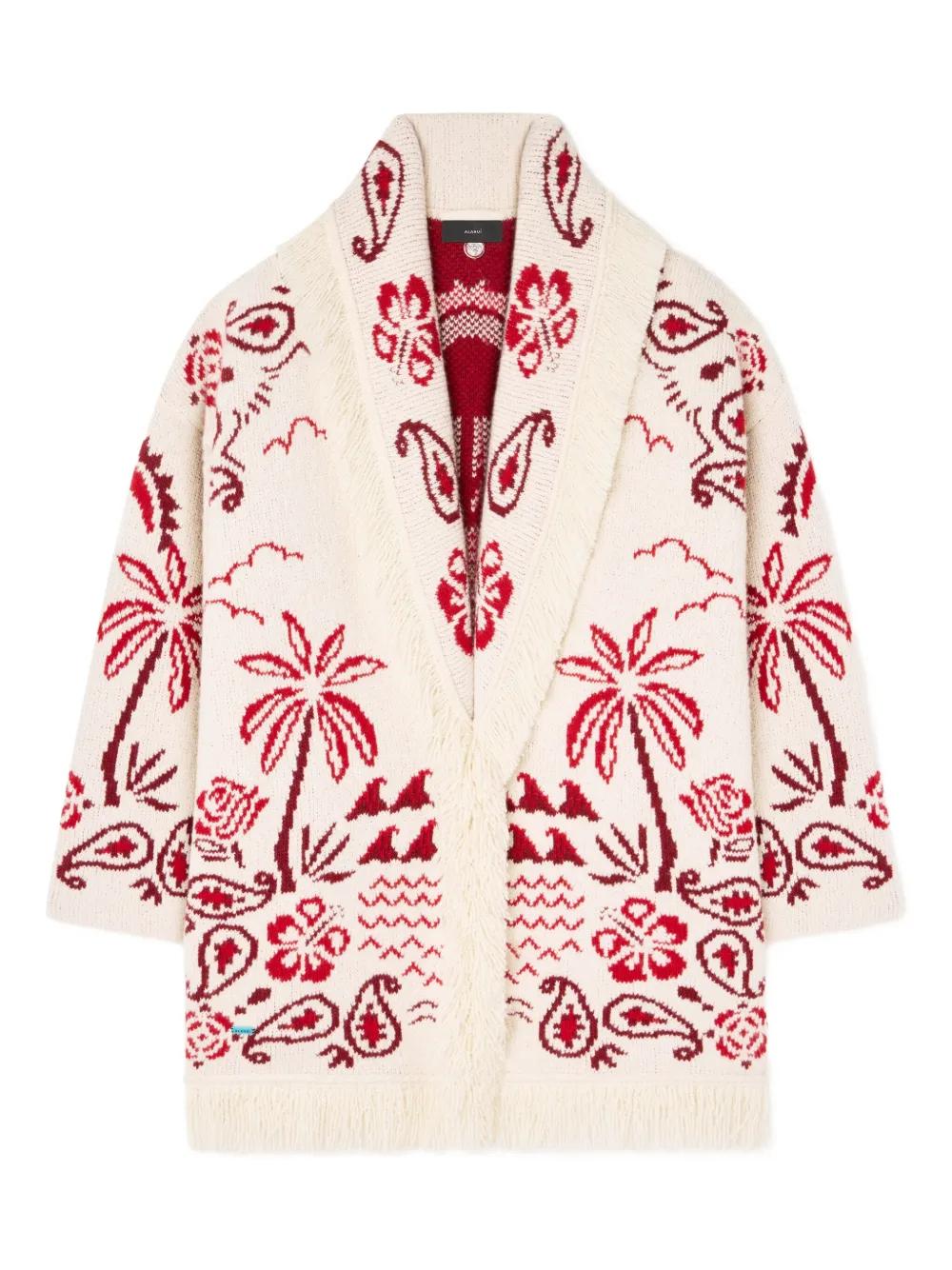 ALANUI Glimpse of Eden Knit Cardigan - Size: Multicolor