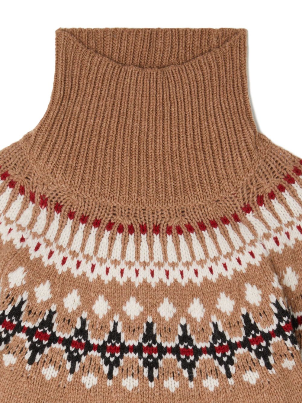 ALANUI Fair Isle Patterned Turtleneck Jumper for Women