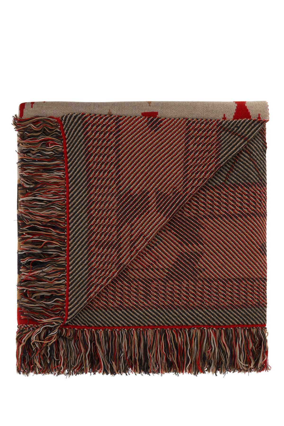 ALANUI Embroidered Cashmere Blend Icon Blanket Mini