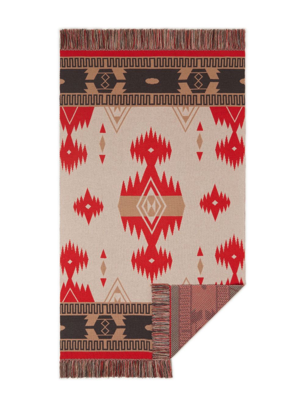 ALANUI Embroidered Cashmere Blend Icon Blanket Mini