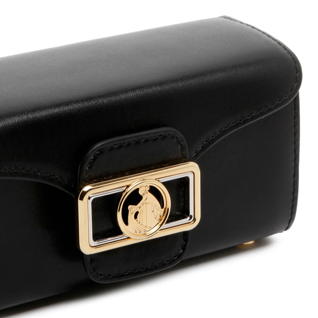 LANVIN Mini 100% Leather Handbag