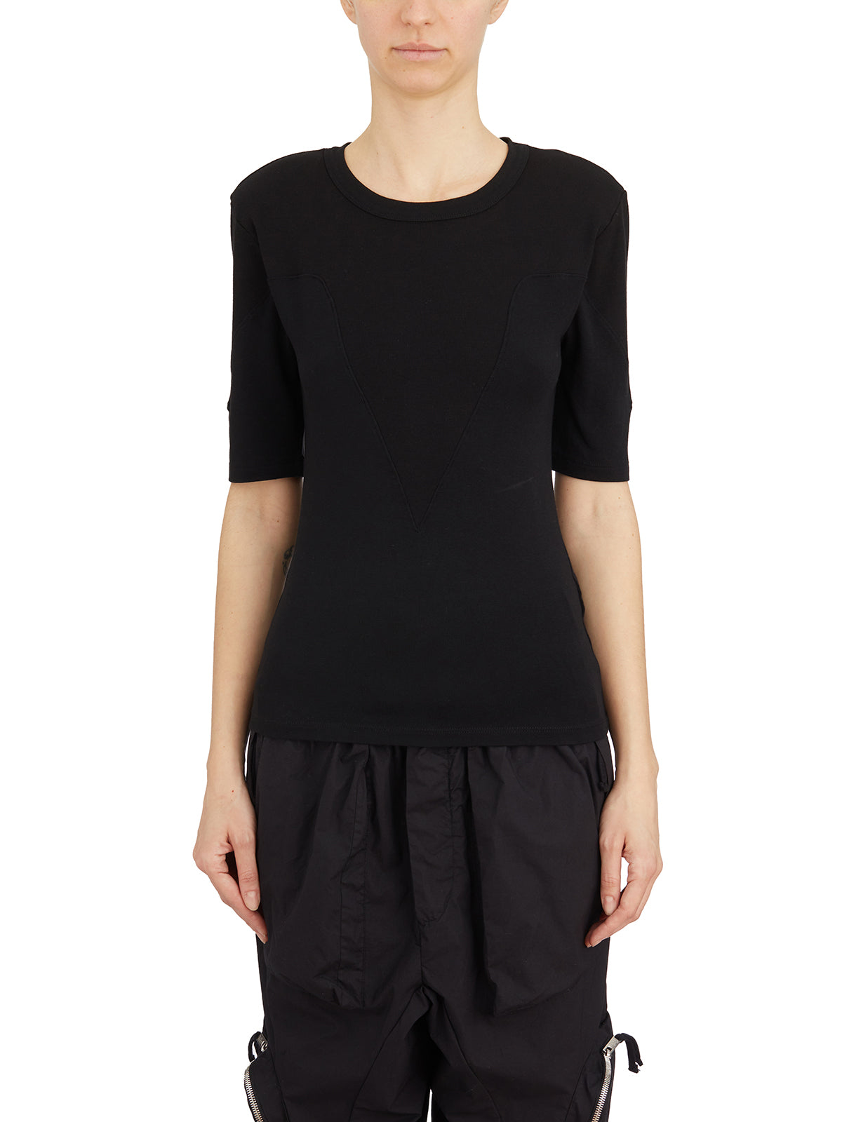 THOM KROM Form-Fitting Cotton T-Shirt