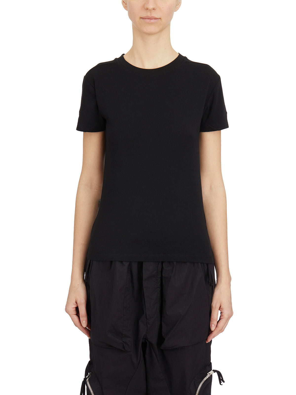 THOM KROM Crew Neck T-Shirt in Cotton - Fitted Style