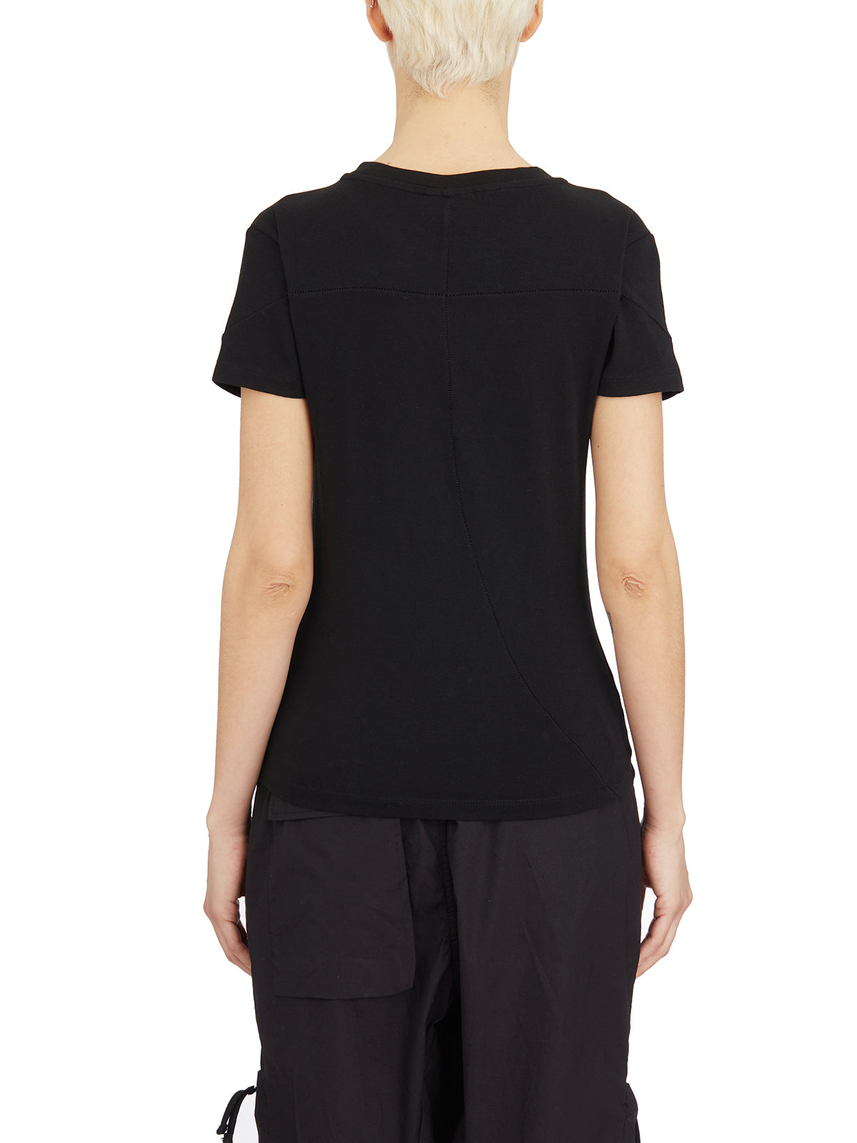 THOM KROM Crew Neck T-Shirt in Cotton - Fitted Style