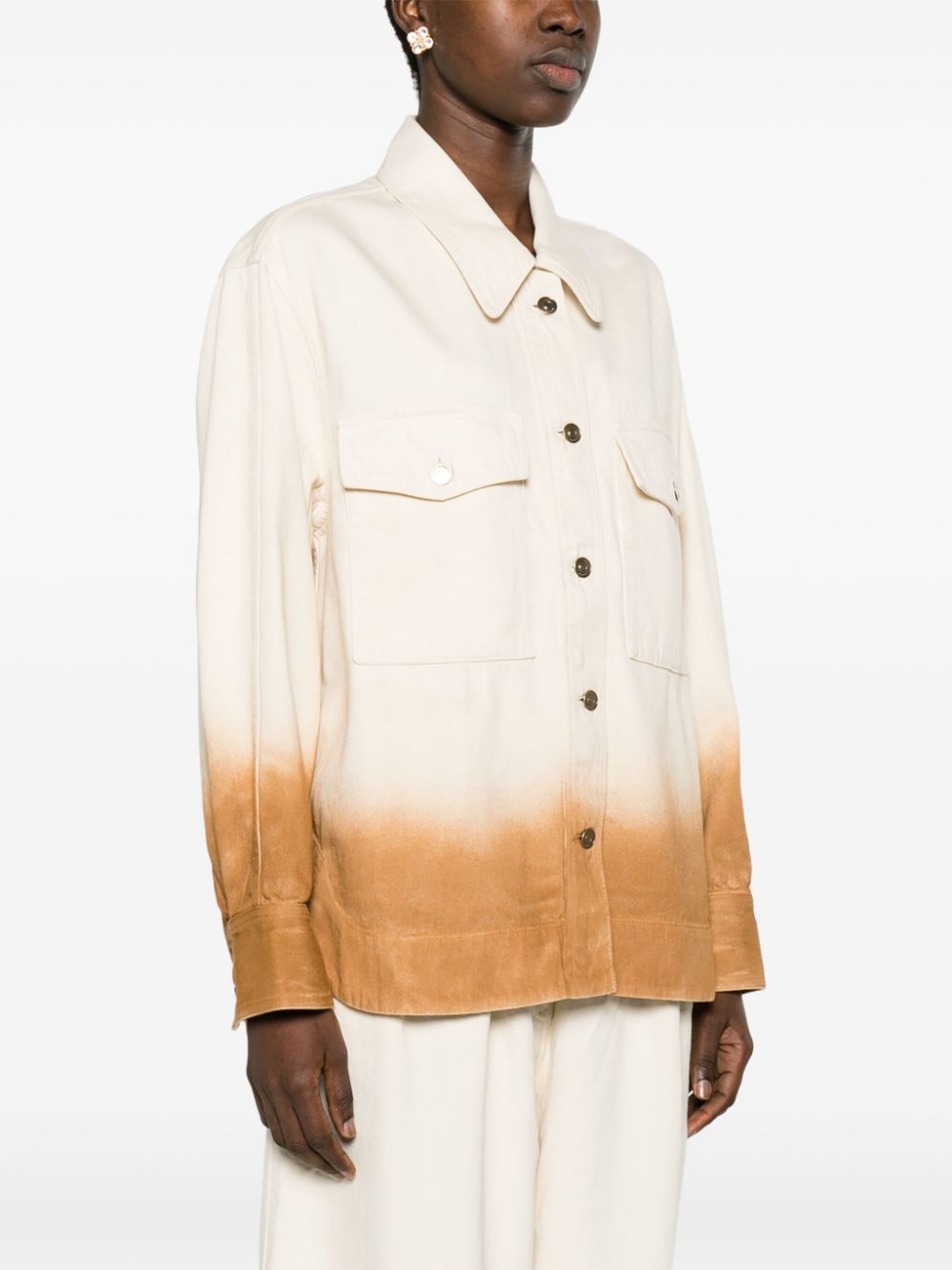 ALANUI Bright Hues Denim Overshirt for Women - SS24