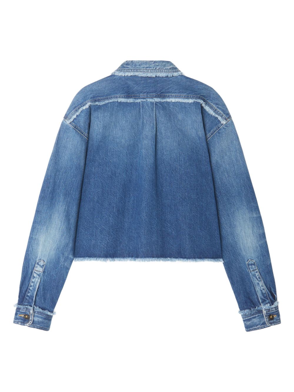 ALANUI Cropped Button-Front Women's Shirt