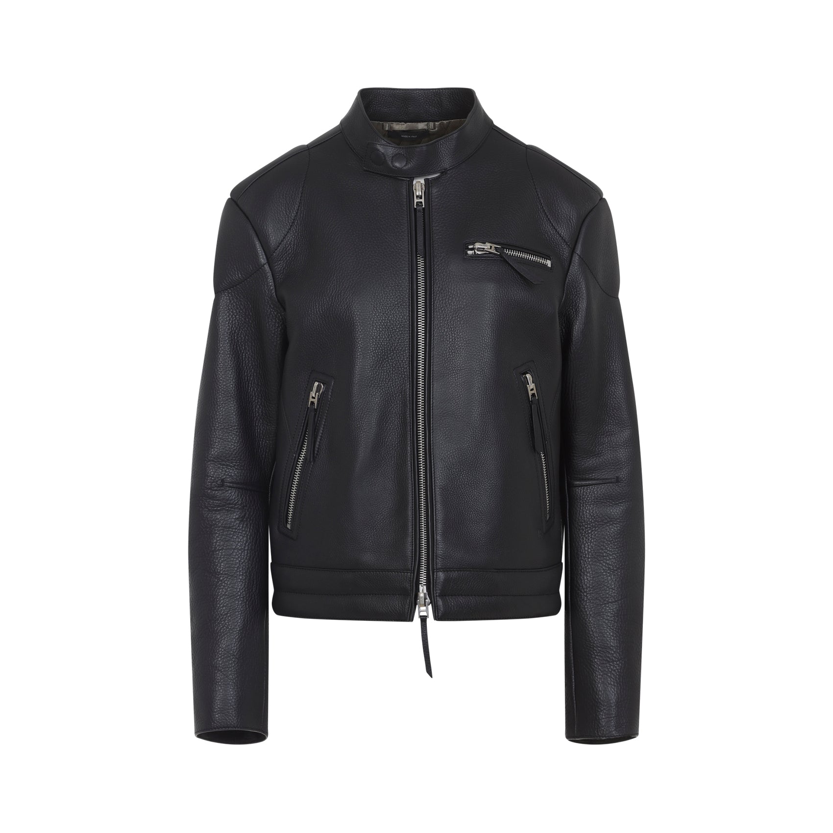 TOM FORD 100% Leather Biker Jacket for Men