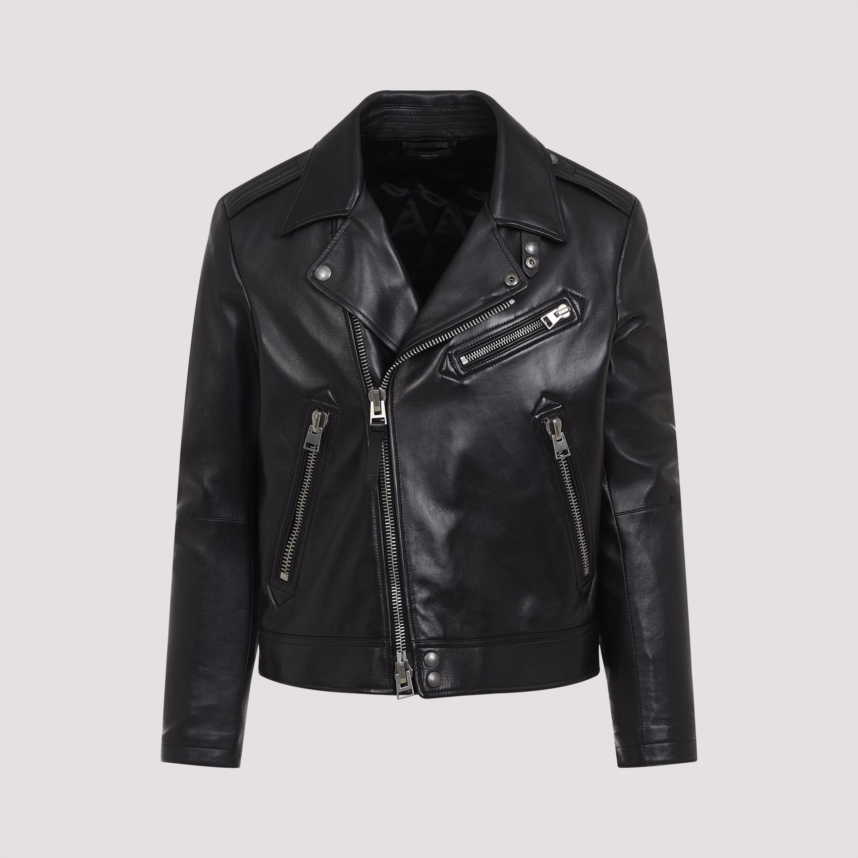 TOM FORD Lamb Leather Biker Jacket for Men
