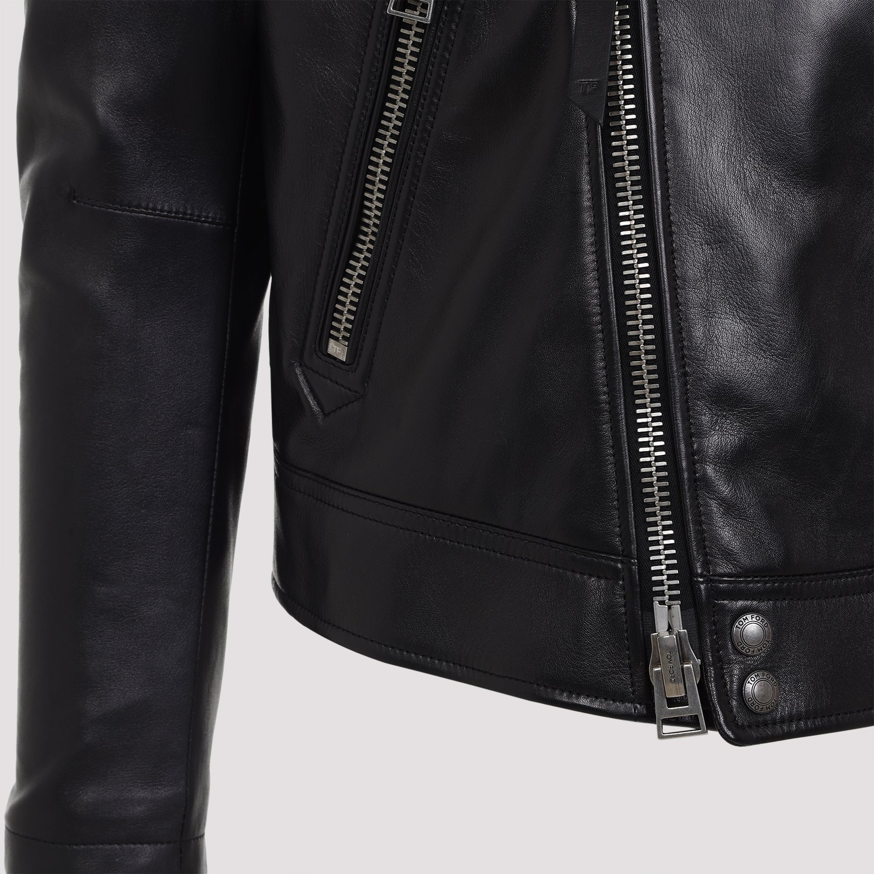 TOM FORD Lamb Leather Biker Jacket for Men