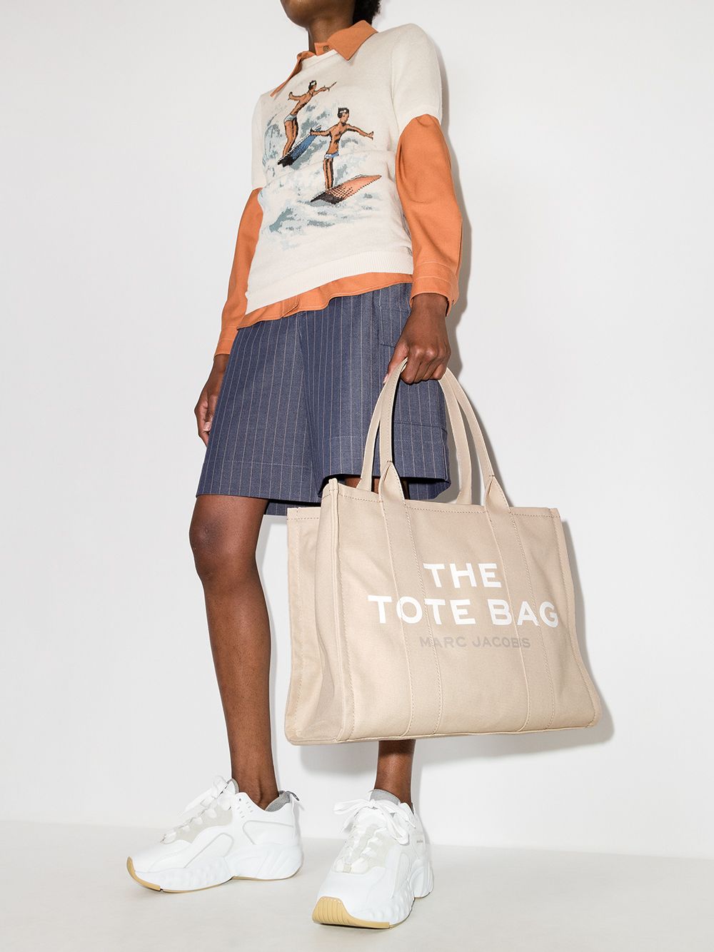 MARC JACOBS The Large Traveller Tote Handbag