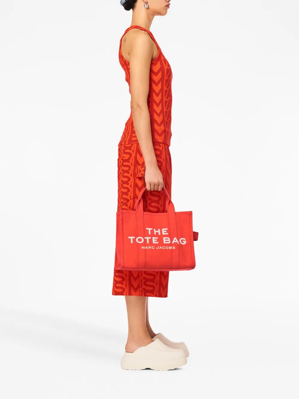 MARC JACOBS Medium Canvas Tote Handbag