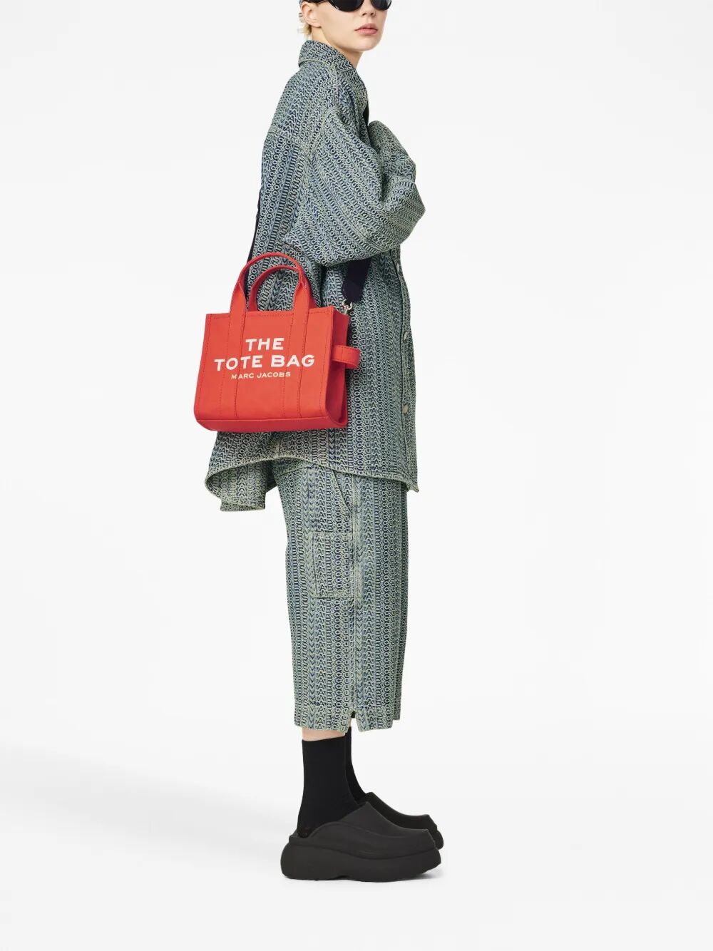 MARC JACOBS Mini Canvas Small Tote Handbag