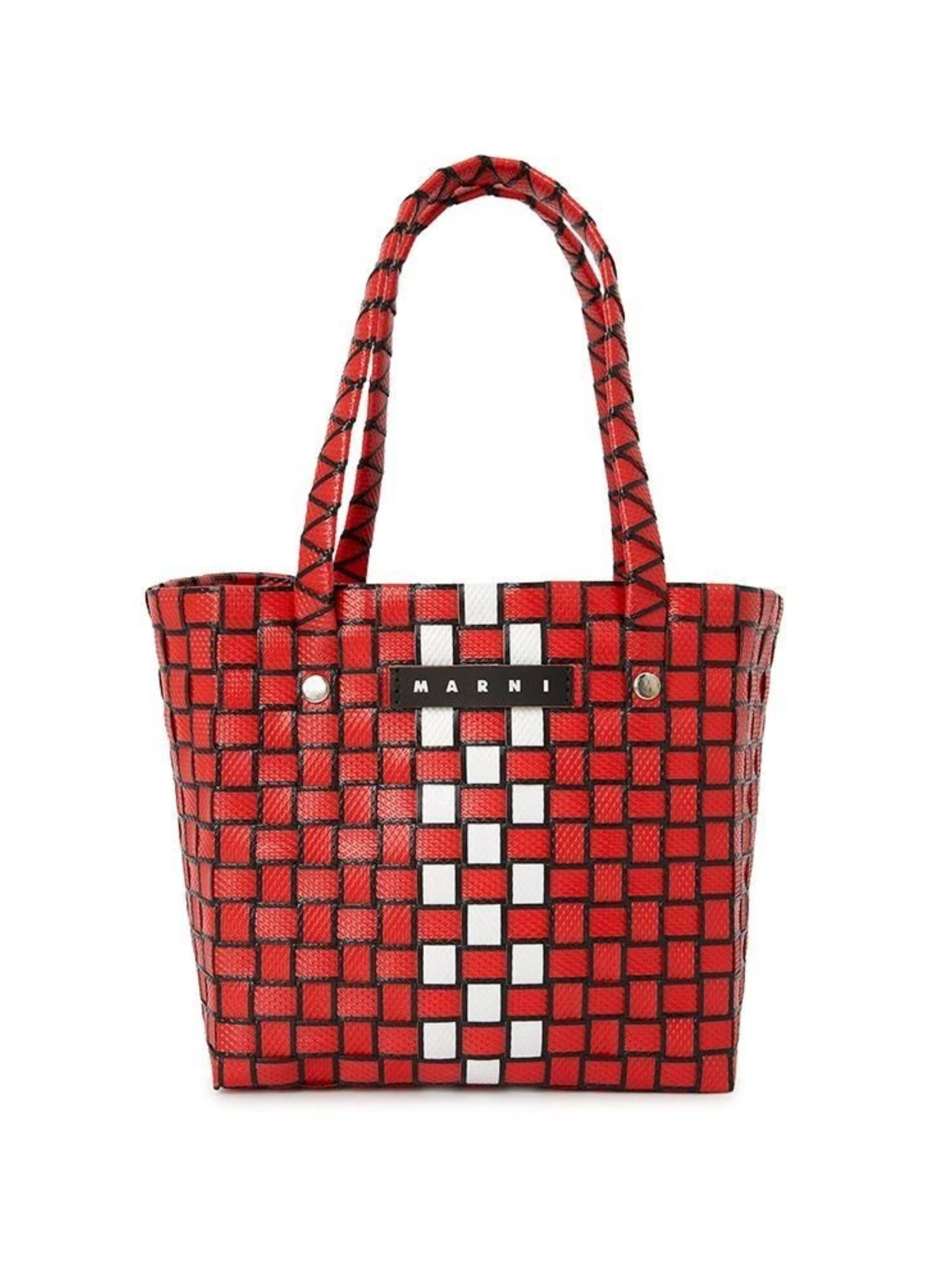 MARNI KIDS Kids Acrylic Box Basket Handbag