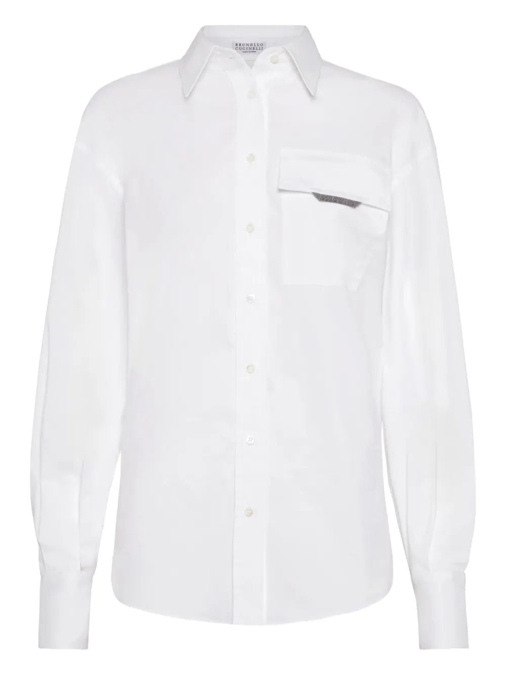 BRUNELLO CUCINELLI Elegant Women's Silk Blend Shirt - FW25 Collection