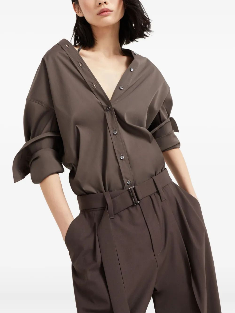 BRUNELLO CUCINELLI Classic Button-Down Shirt for Women