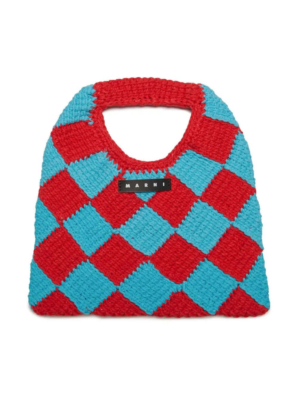 MARNI KIDS Mini Crochet Diamond Handbag