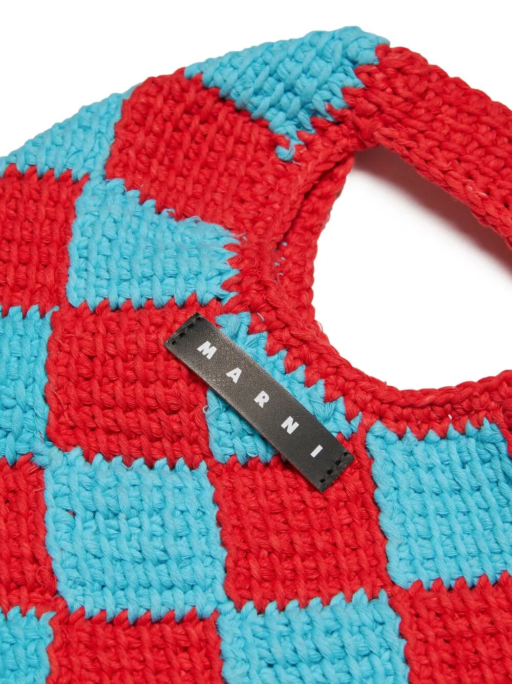 MARNI KIDS Mini Crochet Diamond Handbag