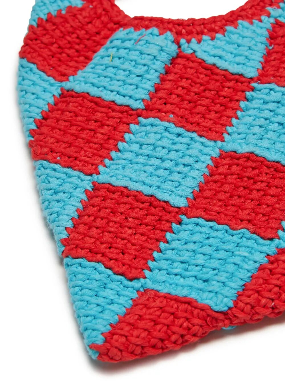 MARNI KIDS Mini Crochet Diamond Handbag