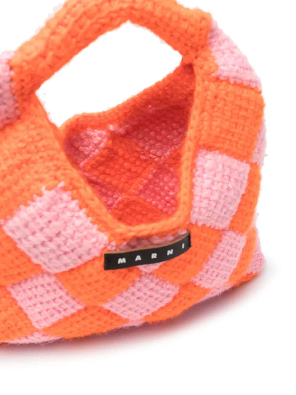 MARNI KIDS Mini Crochet Diamond Handbag