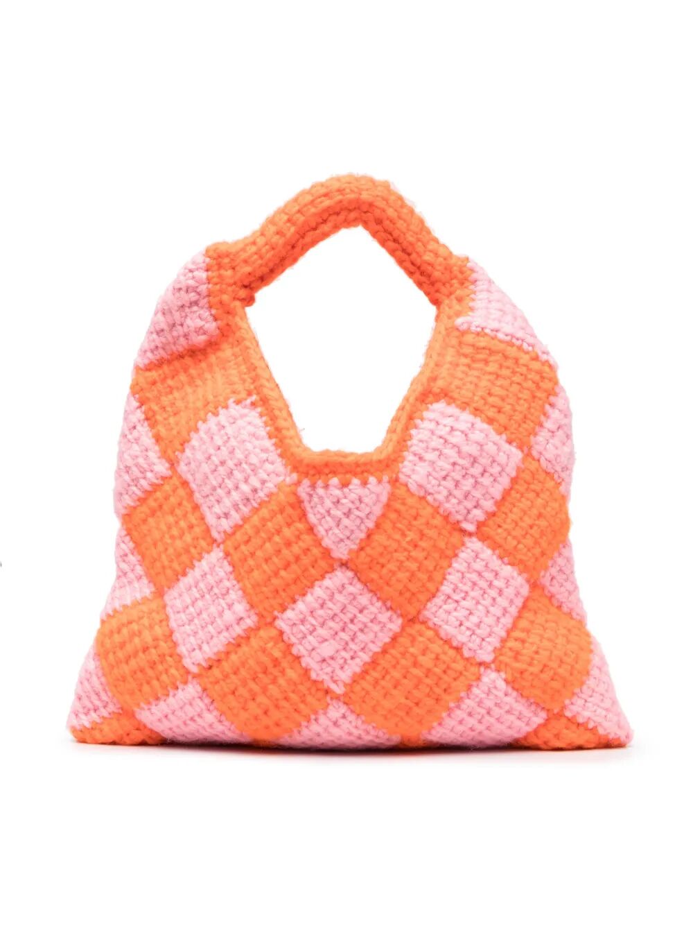 MARNI KIDS Mini Crochet Diamond Handbag