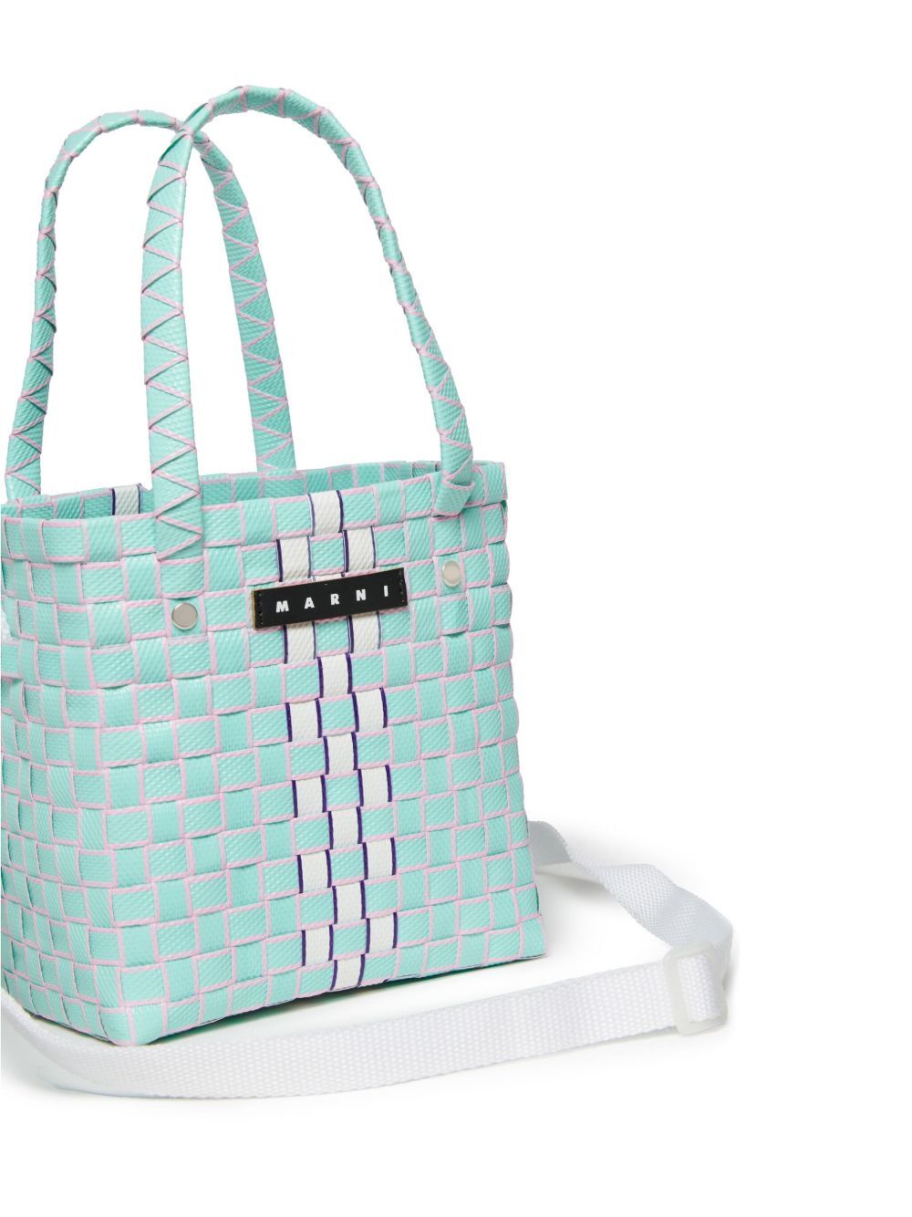 MARNI KIDS Kids' Box Basket Handbag with Strap