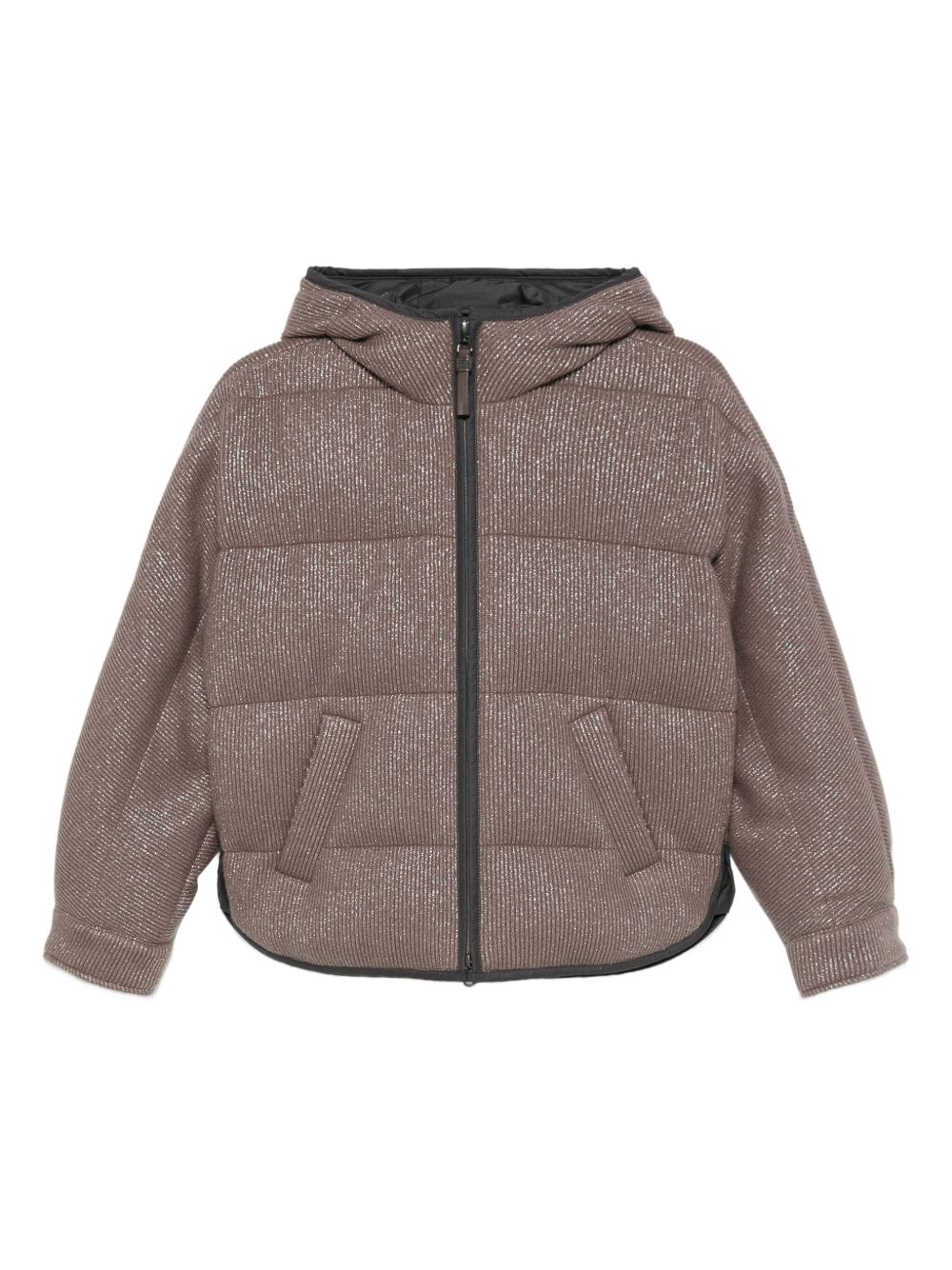 BRUNELLO CUCINELLI Hooded Quilted Down Jacket for Women