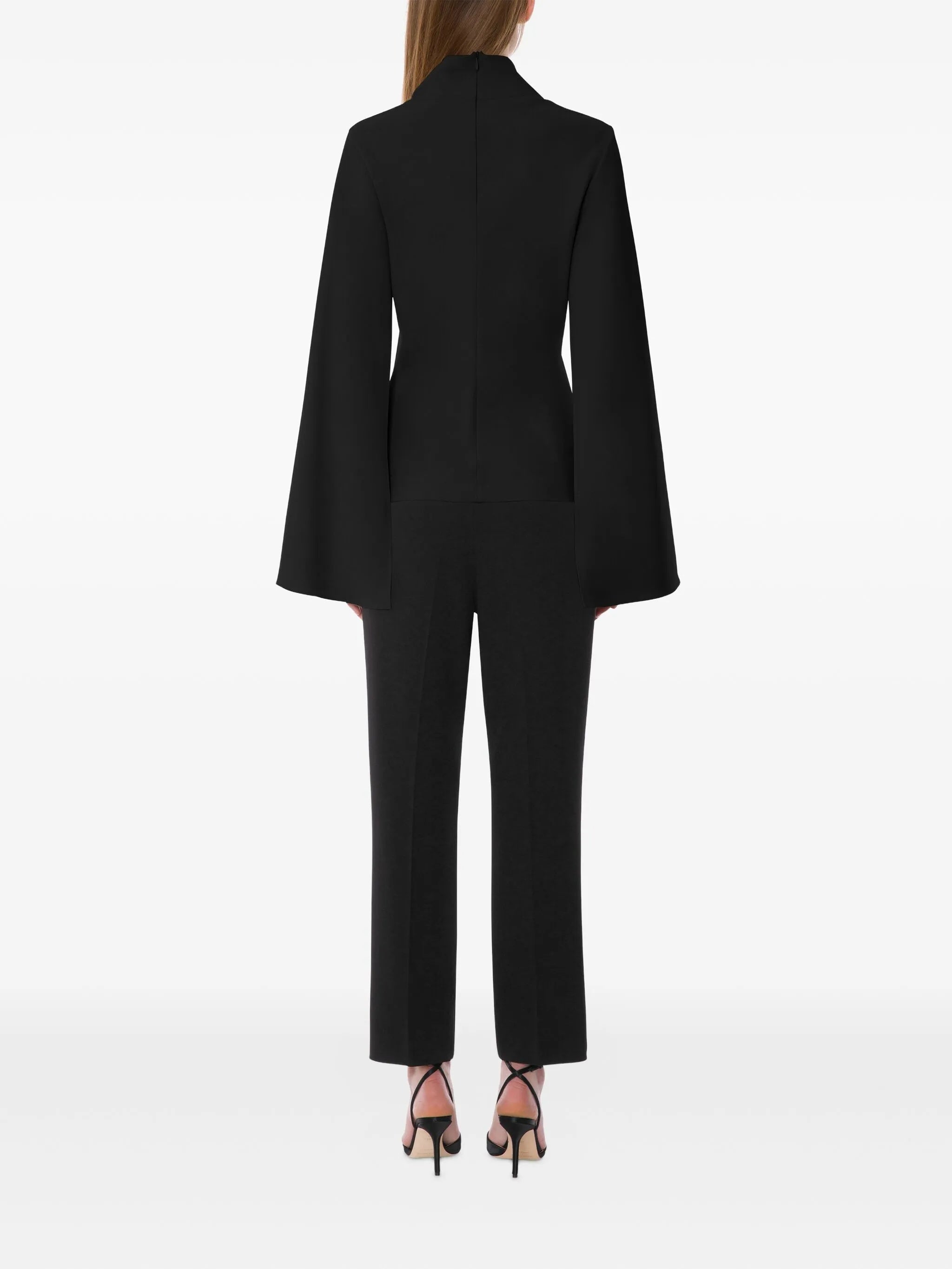 ALBERTA FERRETI Viscose Straight Leg Pants for Women - FW25 Collection