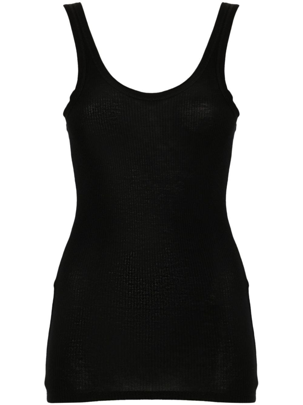 MAJESTIC Ribbed Viscose Tank Top