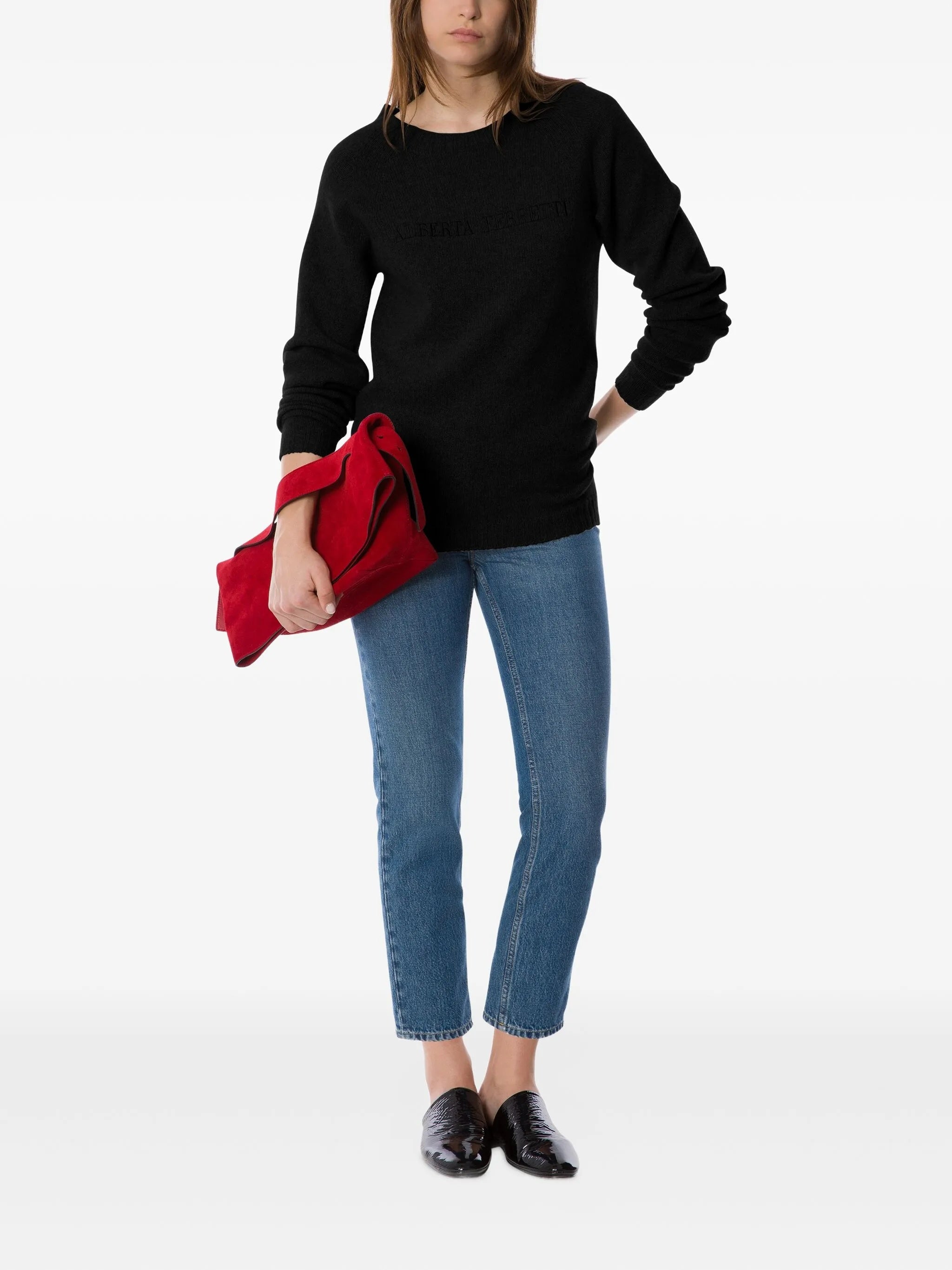 ALBERTA FERRETI Cashmere Wool Sweater for Women