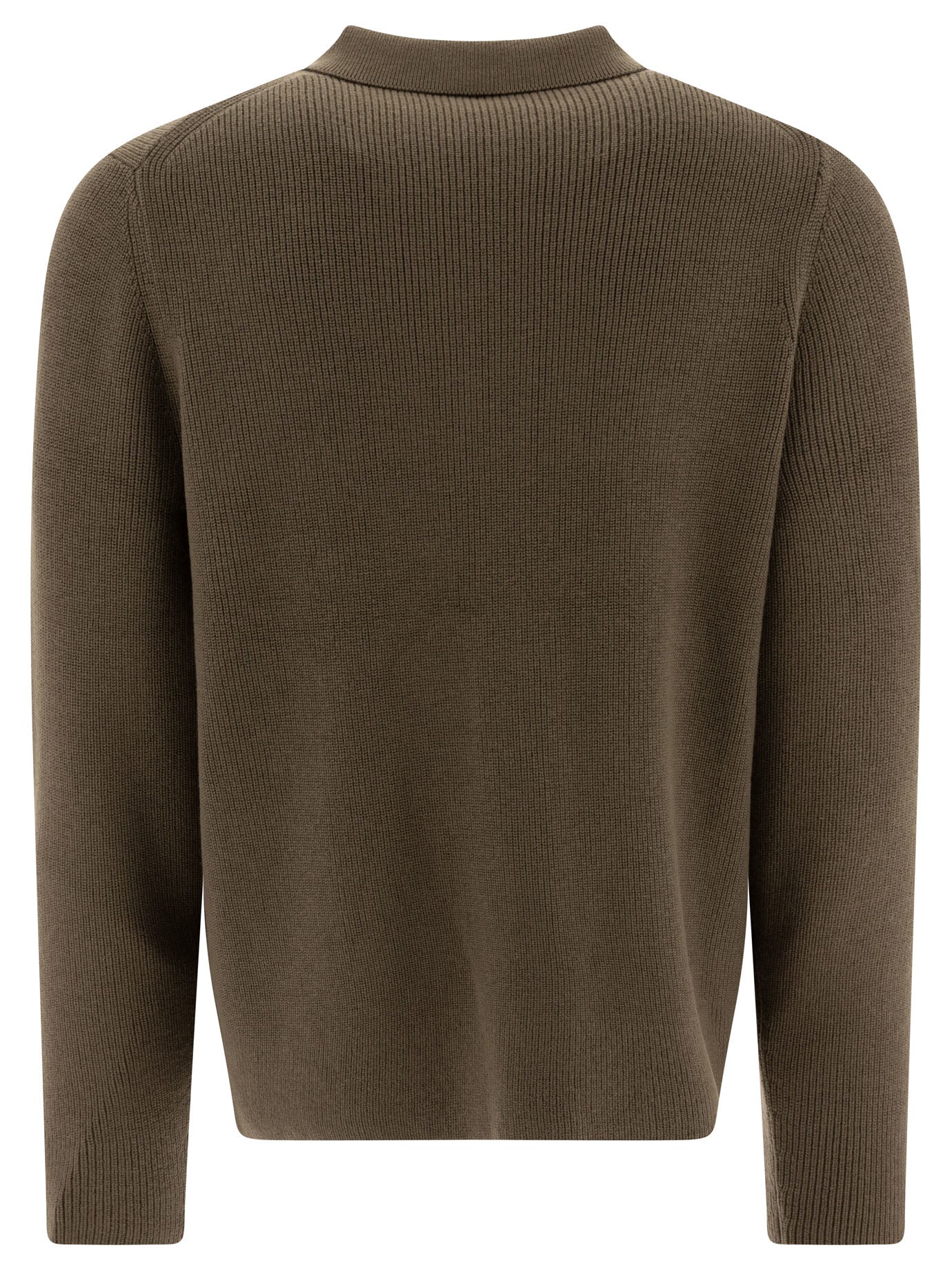 VINCE Wool Blend Cardigan with Two-Way Zip - Regular Fit