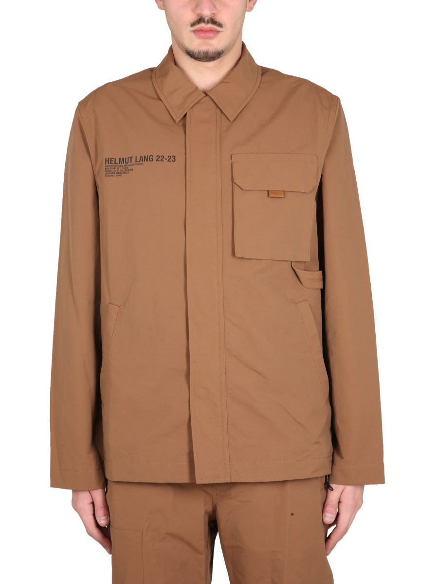 HELMUT LANG Utility Jacket with Classic Collar