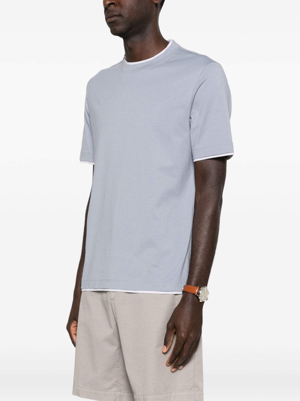 BRUNELLO CUCINELLI Men's Premium Cotton T-Shirt - SS26 Collection