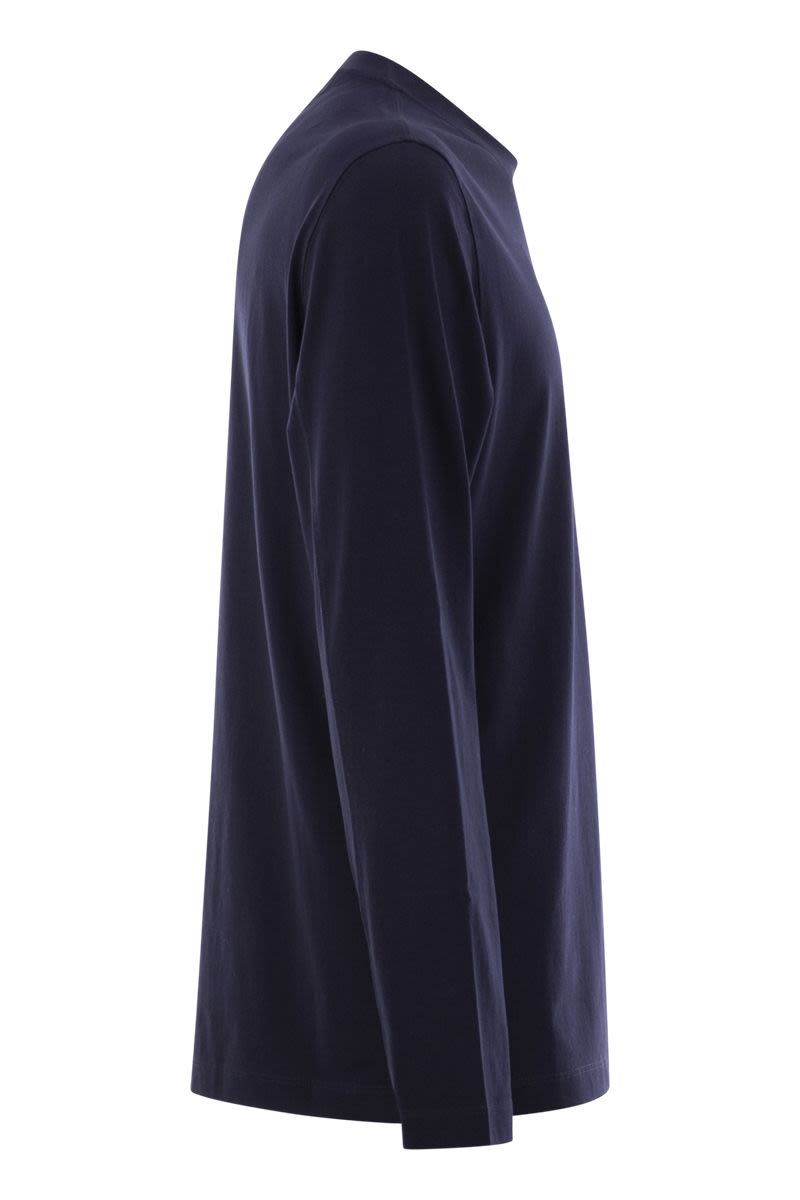 BRUNELLO CUCINELLI Long-Sleeved Crew-Neck Cotton T-Shirt