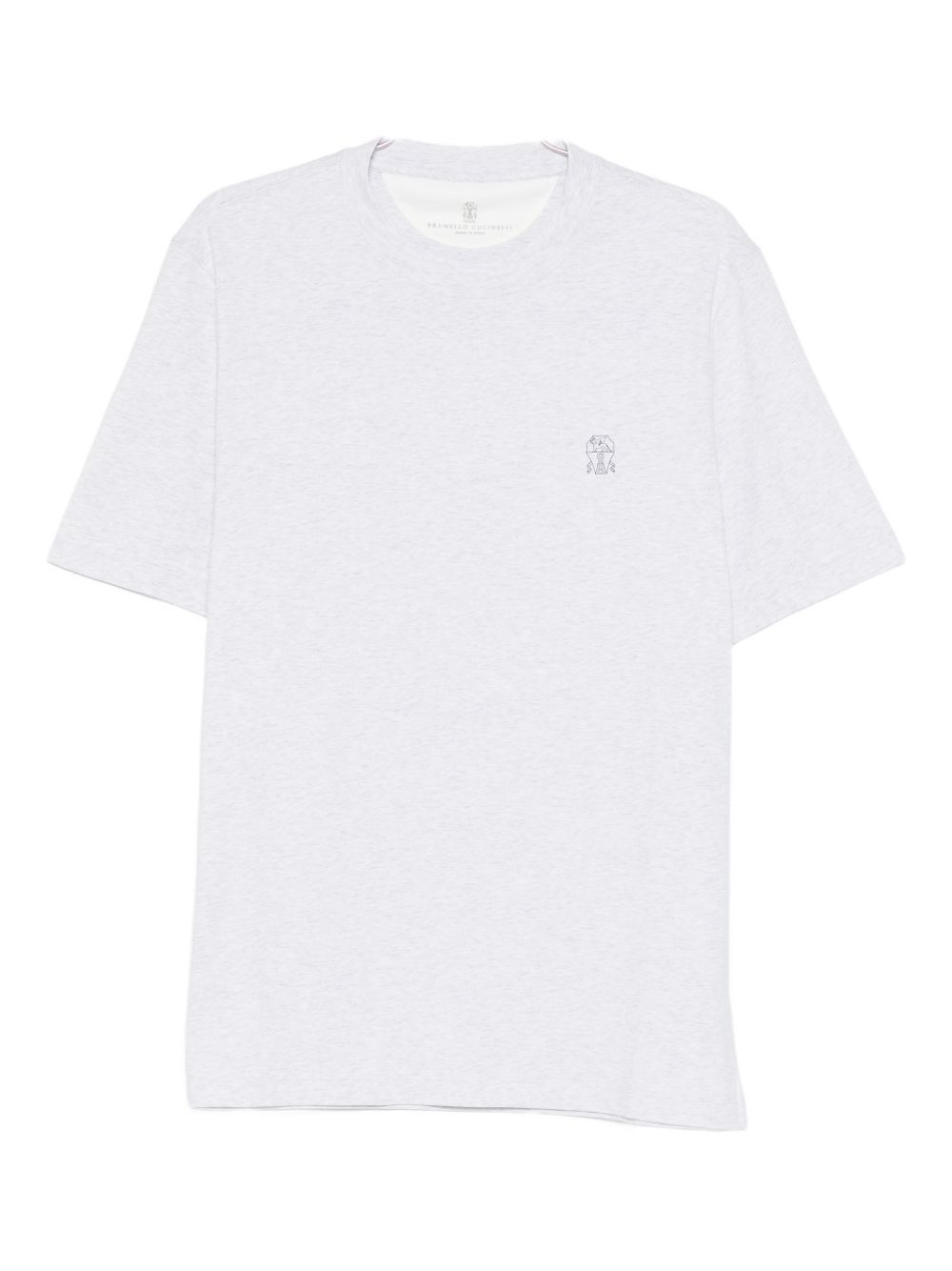 BRUNELLO CUCINELLI Classic Logo Cotton T-Shirt for Men - SS26