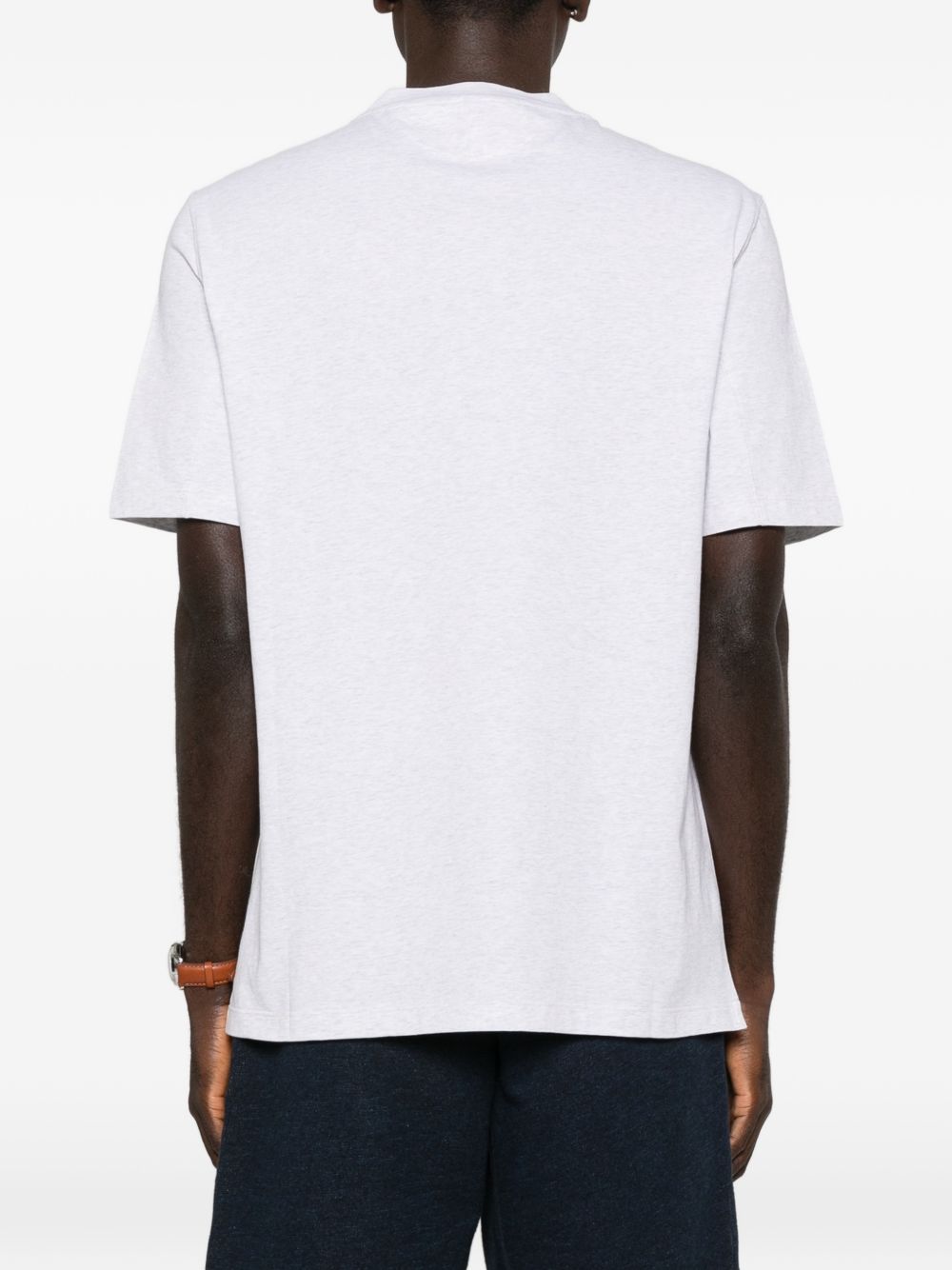 BRUNELLO CUCINELLI Classic Logo Cotton T-Shirt for Men - SS26