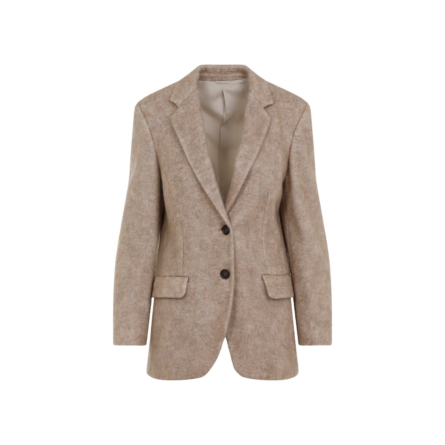 BRUNELLO CUCINELLI Chic Women's Jacket with Monili Detailing